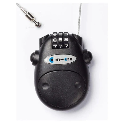 Micro Cable Lock Black