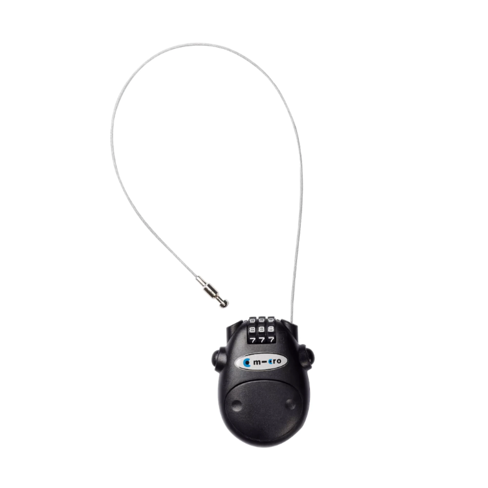 Micro Cable Lock Black