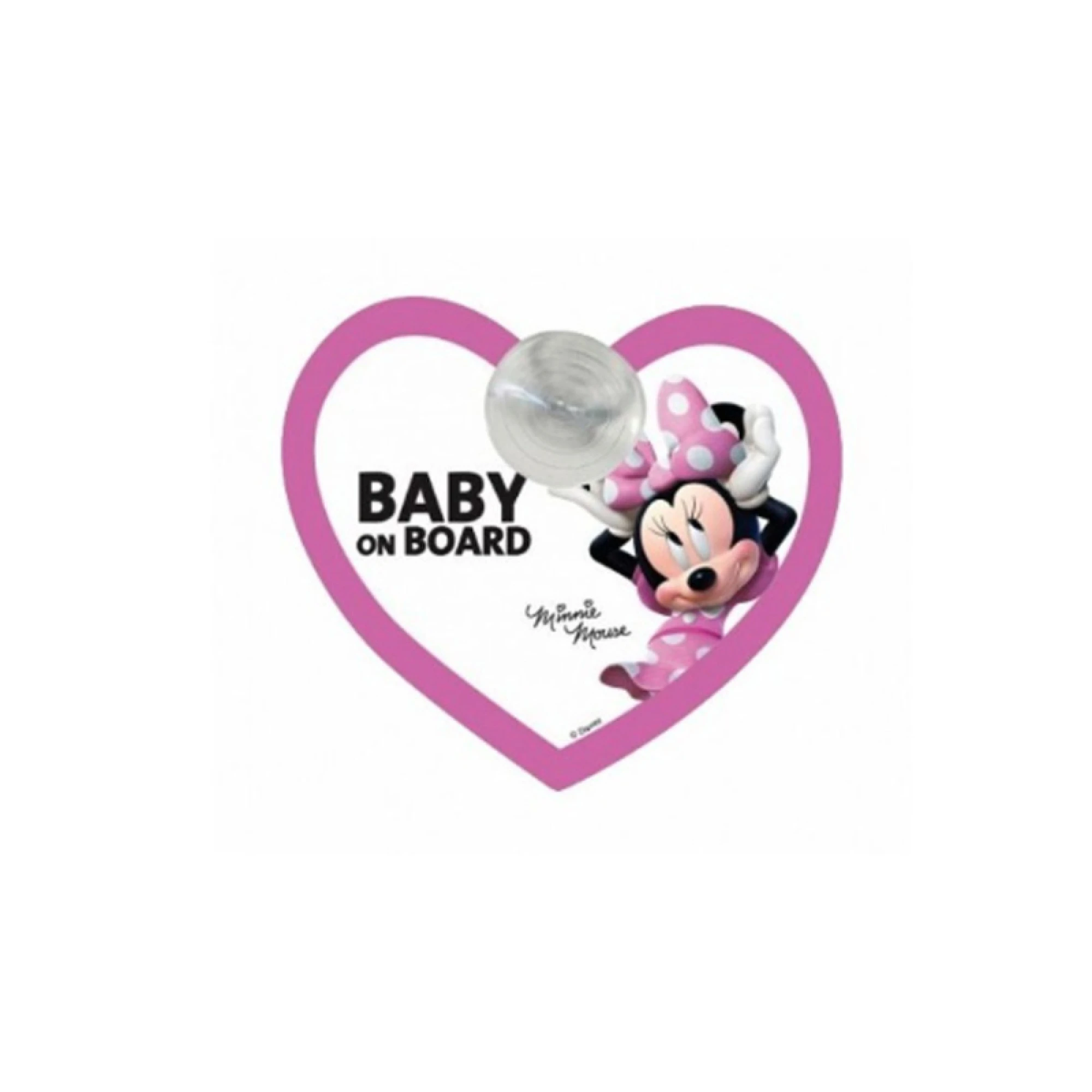 Baby on Board Minnie Mouse