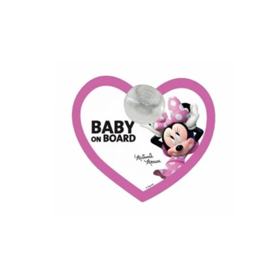Baby on Board Minnie Mouse