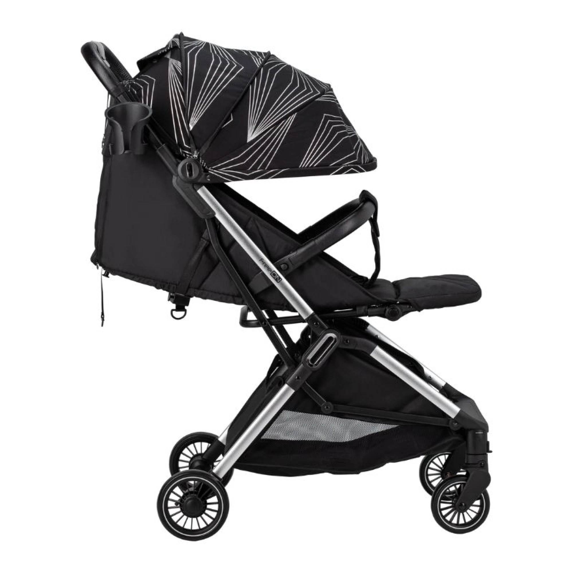 FreeOn Stroller Unique, black&amp; silver