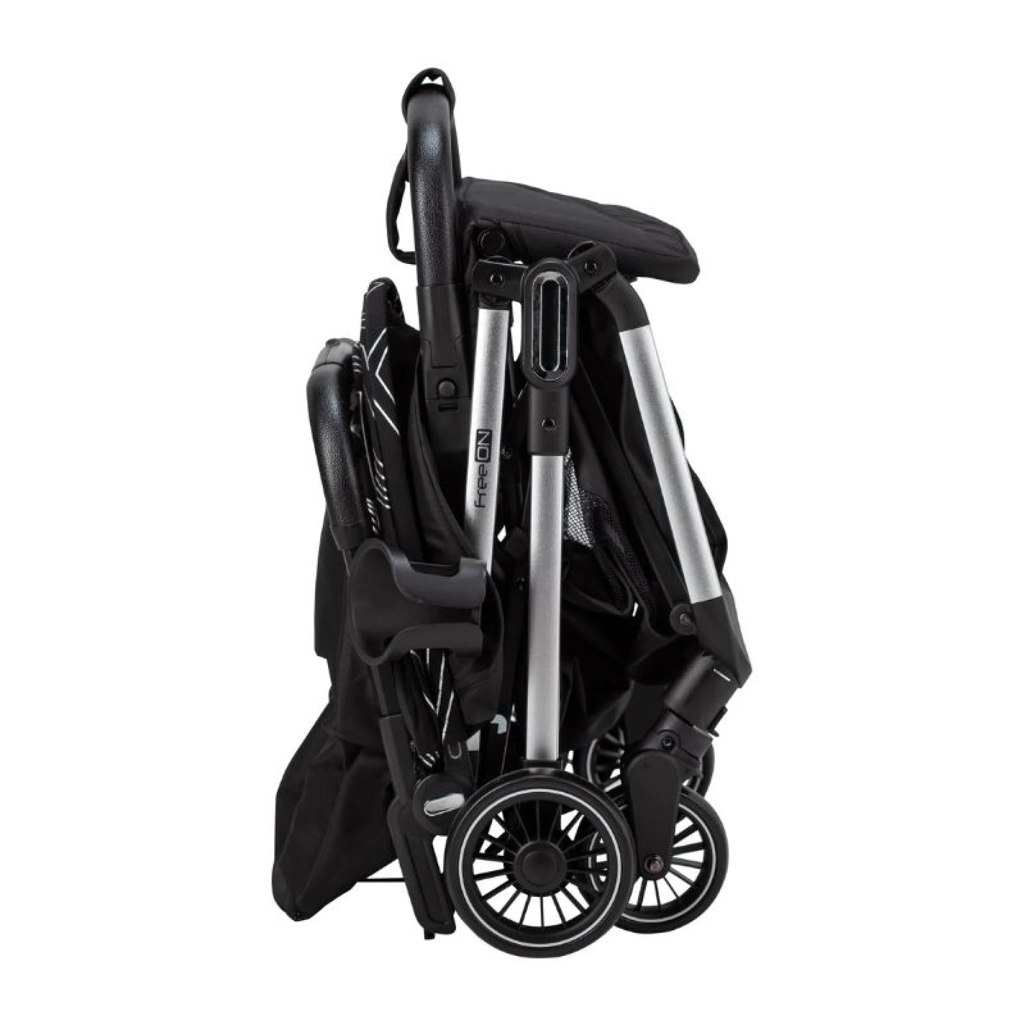 FreeOn Stroller Unique, black&amp; silver