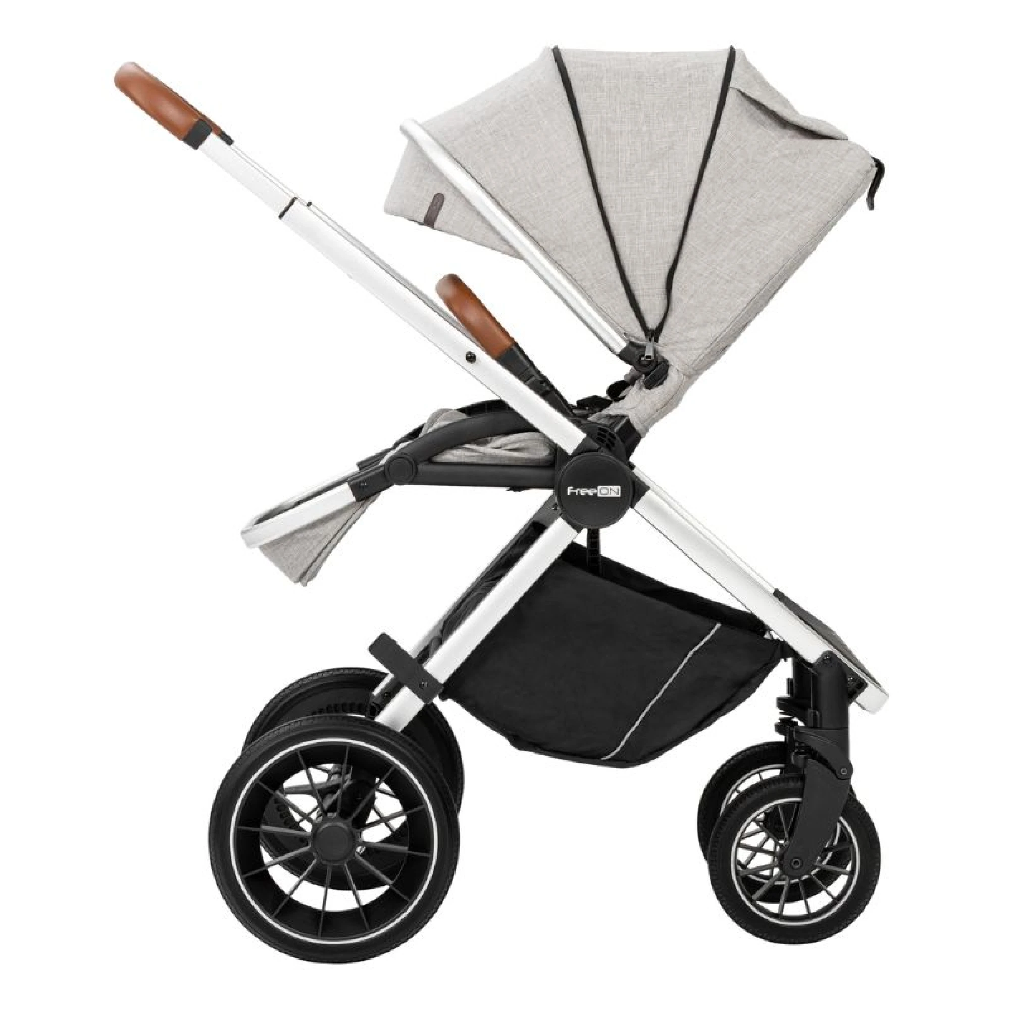 FreeOn Stroller Travel System, 3 in 1 Joy, grey