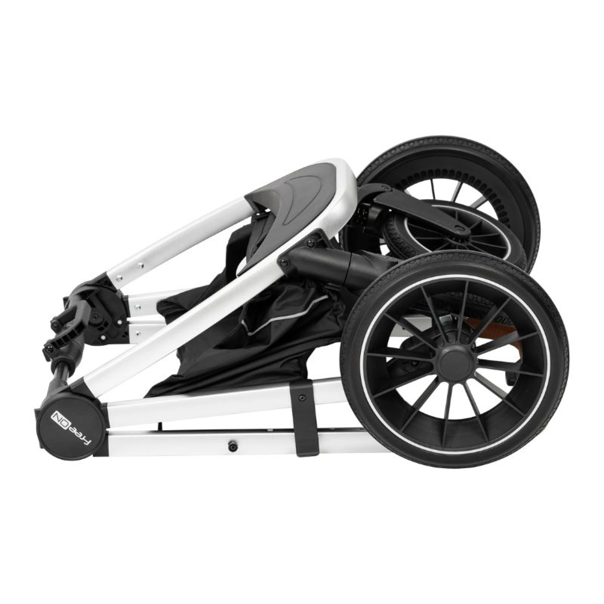 FreeOn Stroller Travel System, 3 in 1 Joy, grey