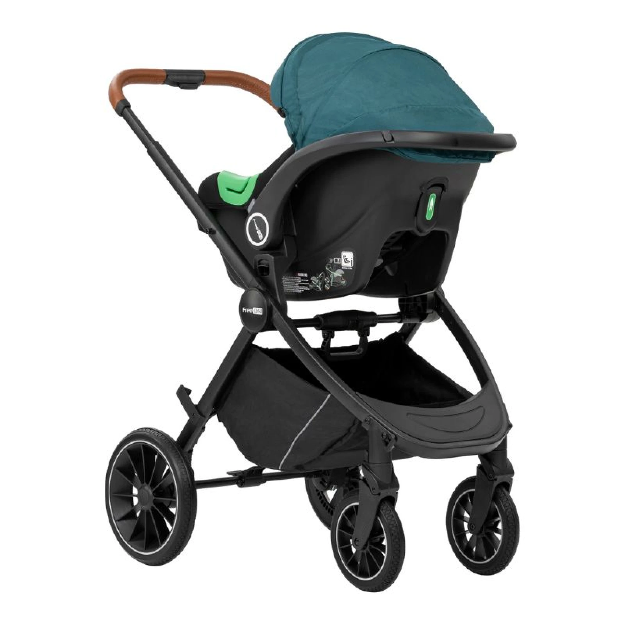FreeOn Stroller Travel System, 3 in 1 Joy, green