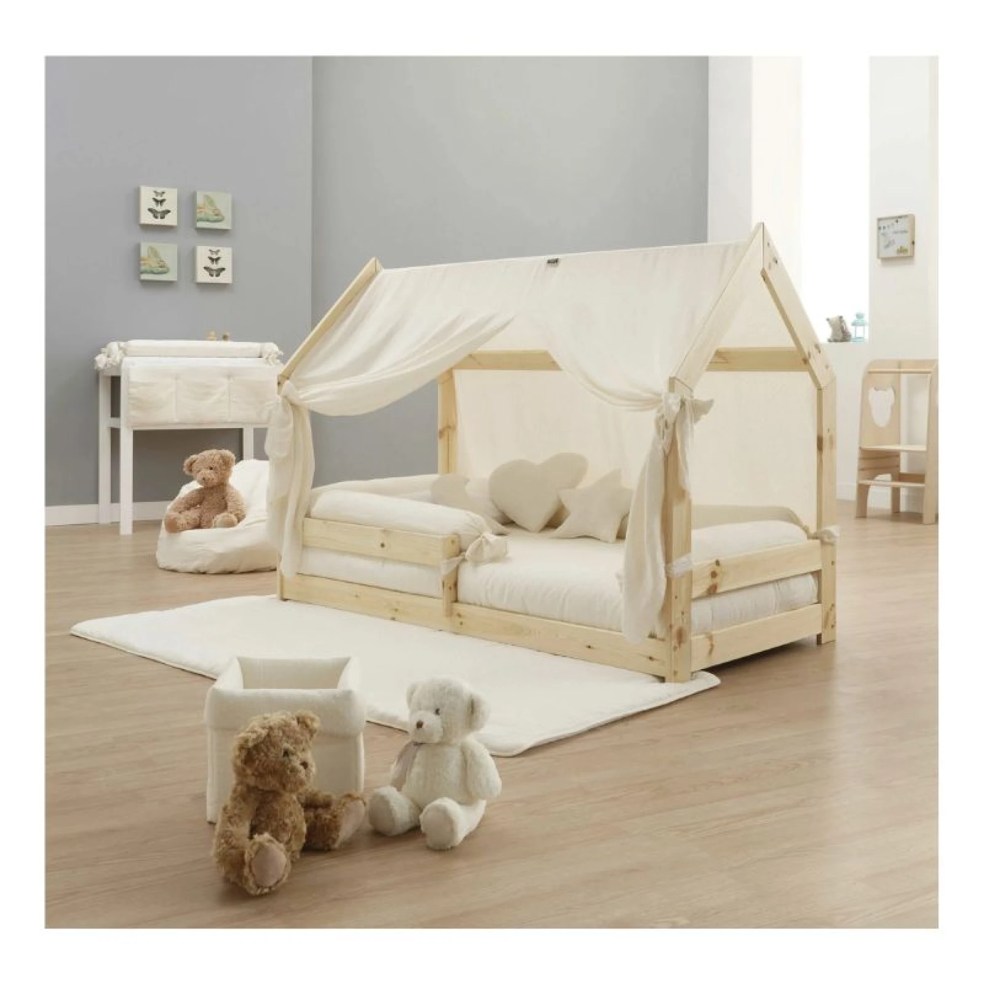 Italbaby Experience Cot - Natural