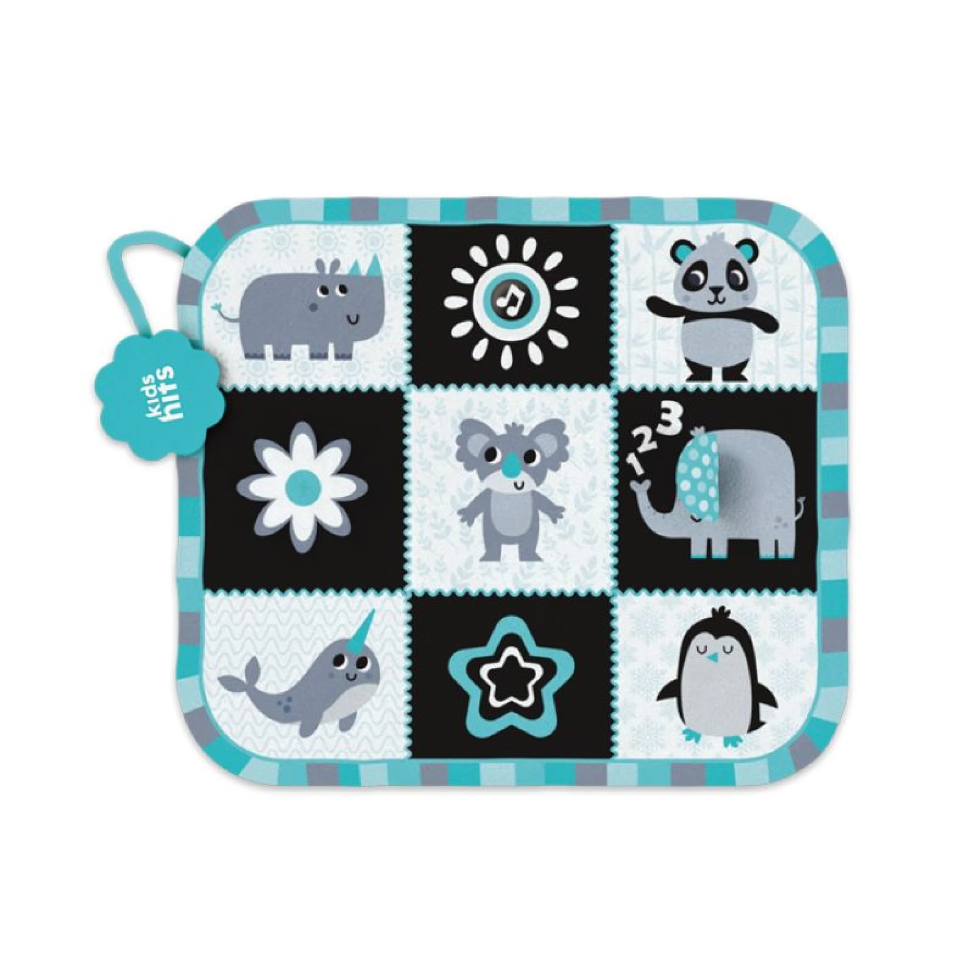 Kids Hits Two-sided Playmat My First Animals