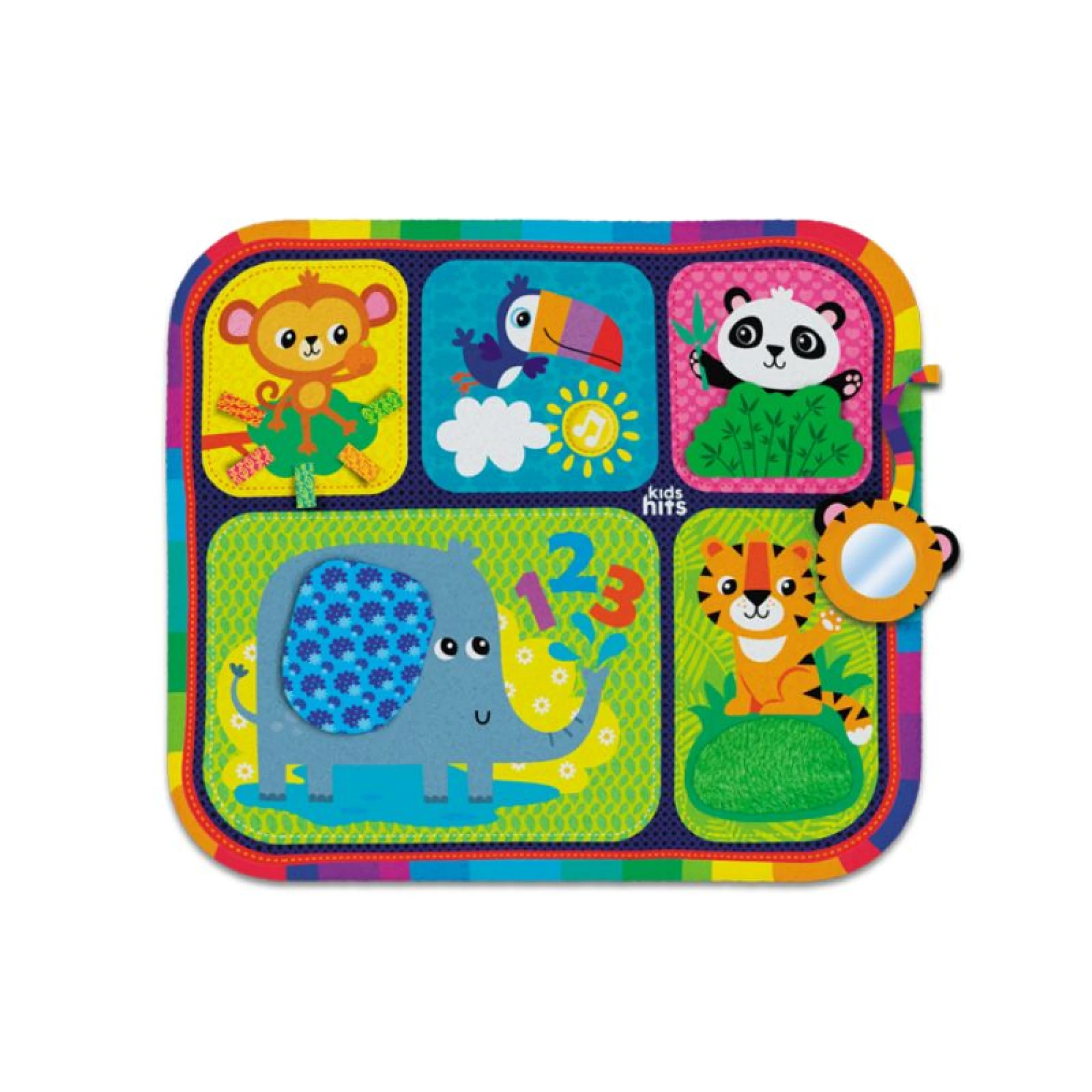 Kids Hits Baby Touch Mat My First Zoo
