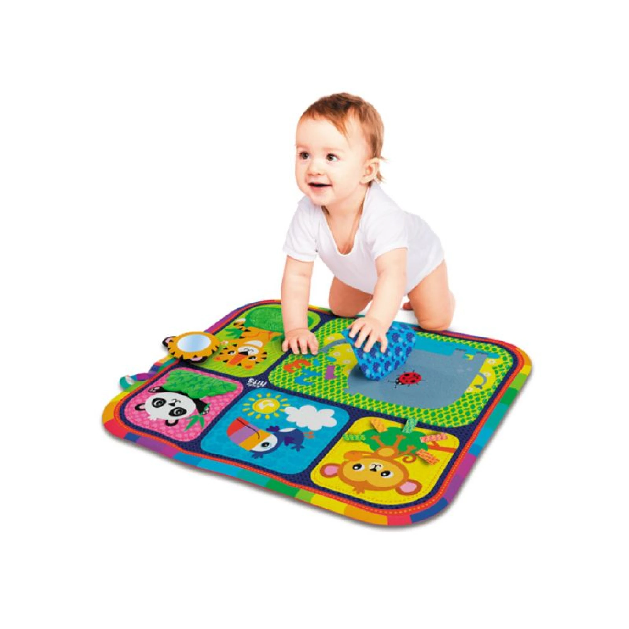 Kids Hits Baby Touch Mat My First Zoo
