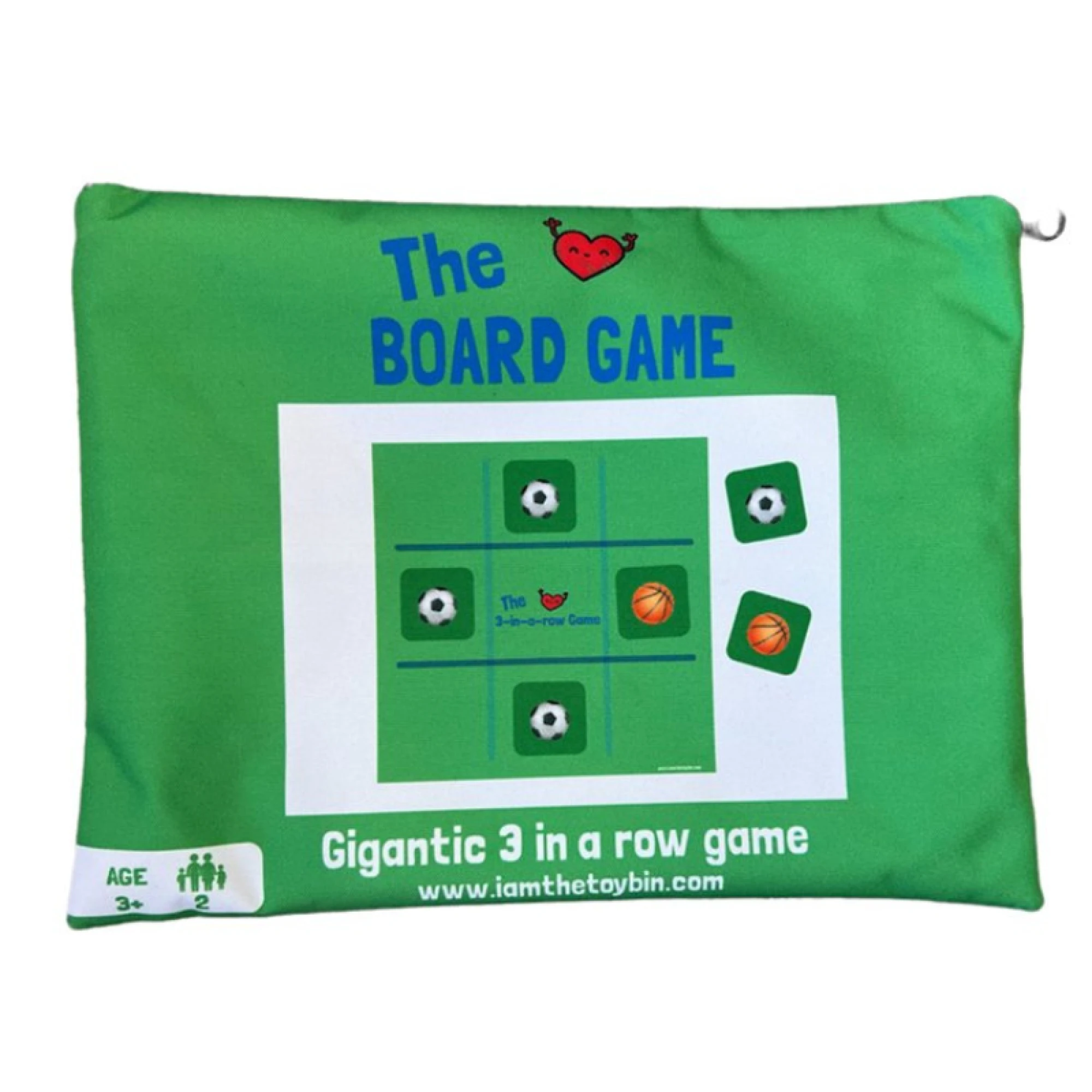 Board Game -3 in a row (Triliza) -Balls