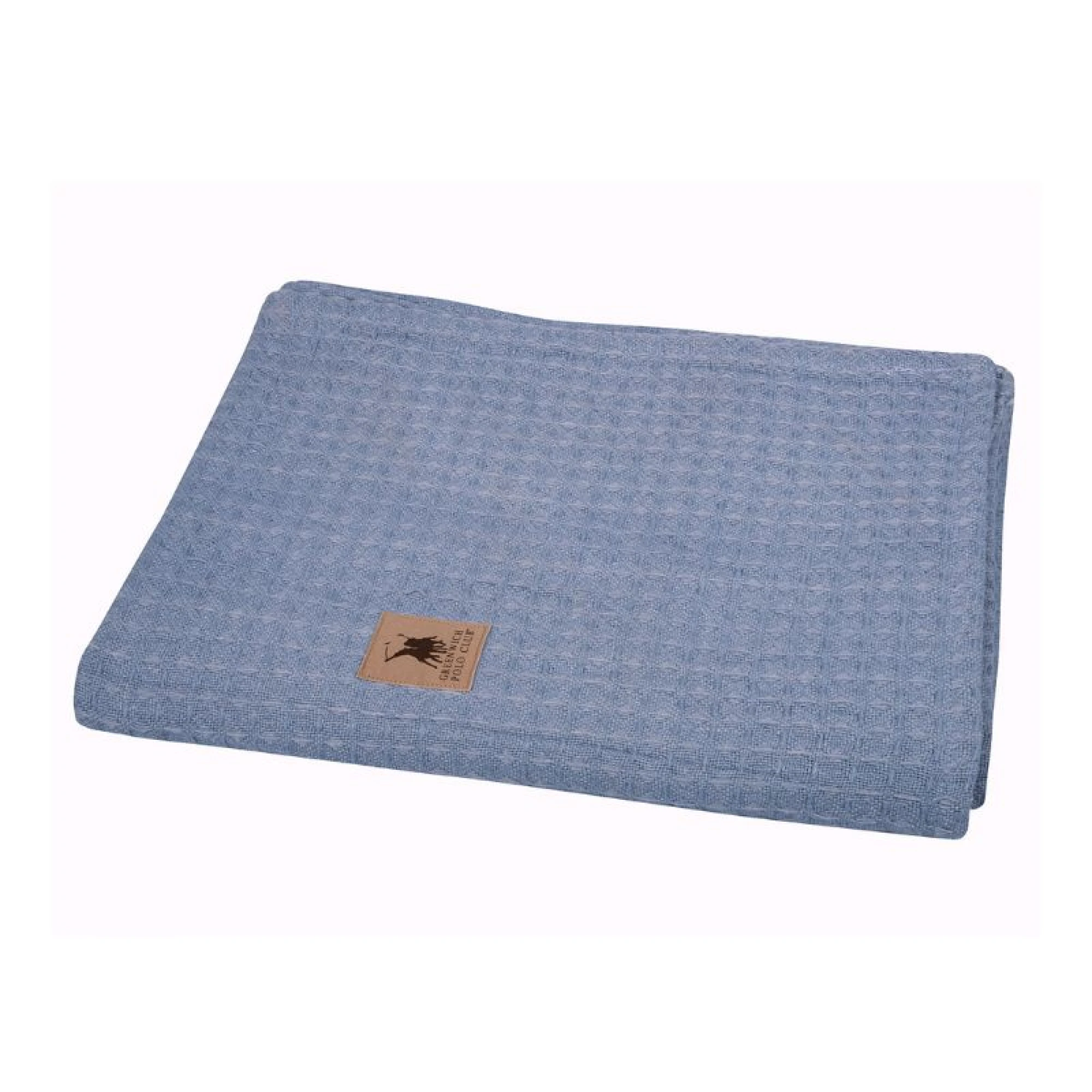 Greenwich Polo Club Pique Blanket 80X110 - Blue
