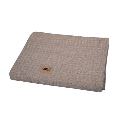 Greenwich Polo Club Pique Blanket 80X110 - Brown