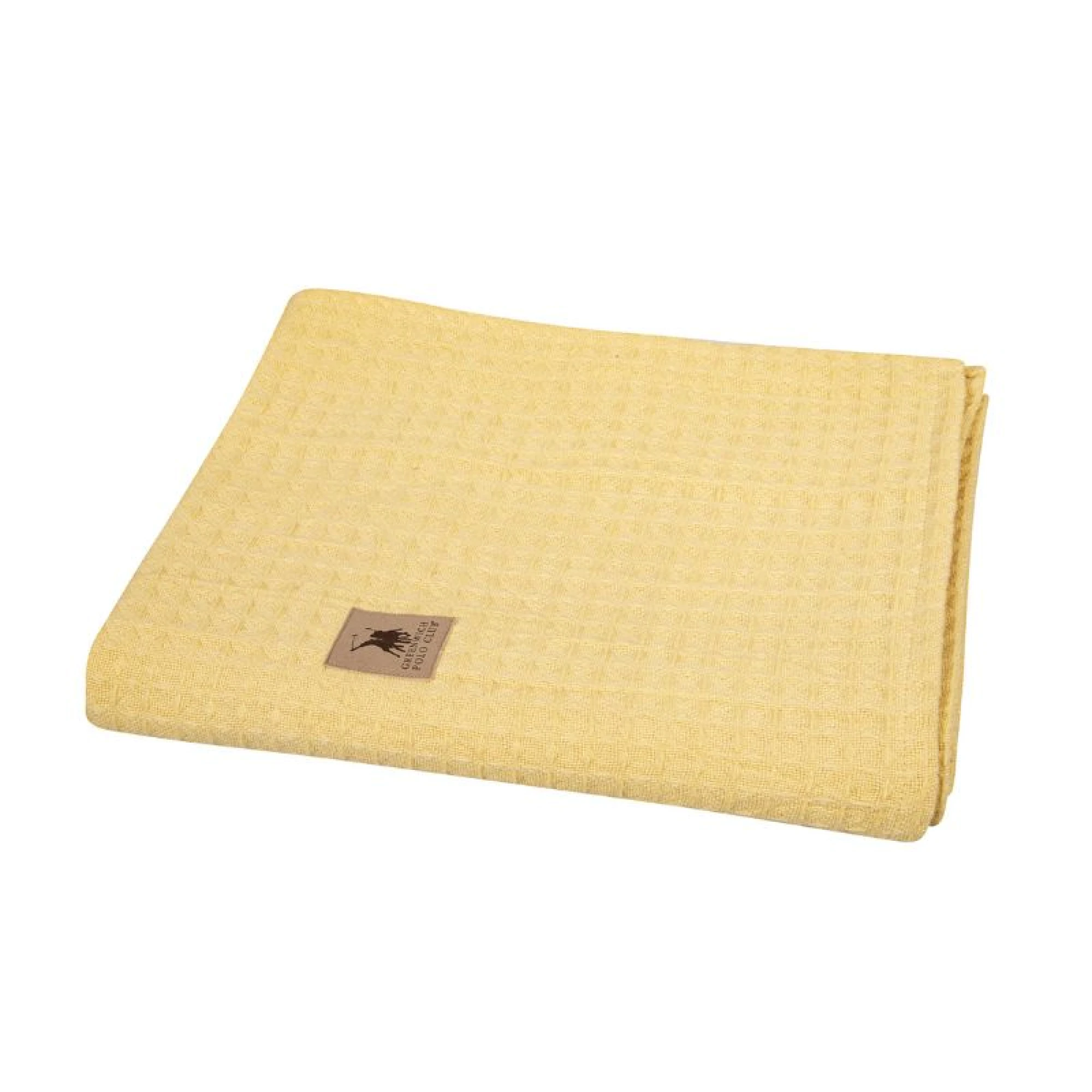 Greenwich Polo Club Pique Blanket 80X110 - Yellow