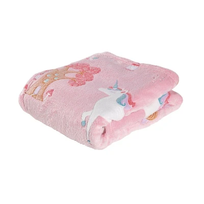 Das Baby Fleece Blanket  110X150 - Unicorn