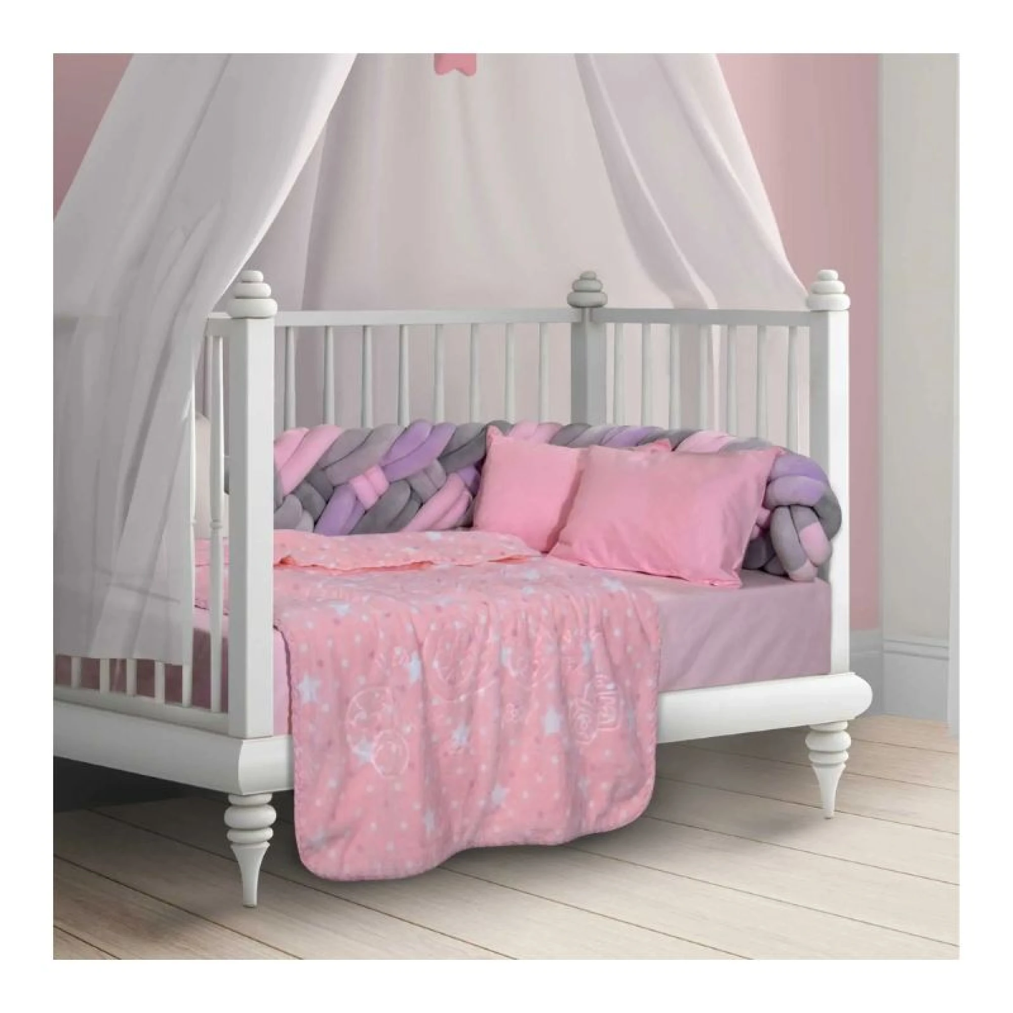 Greenwich Polo Club Velor Blanket 110x140 - Pink