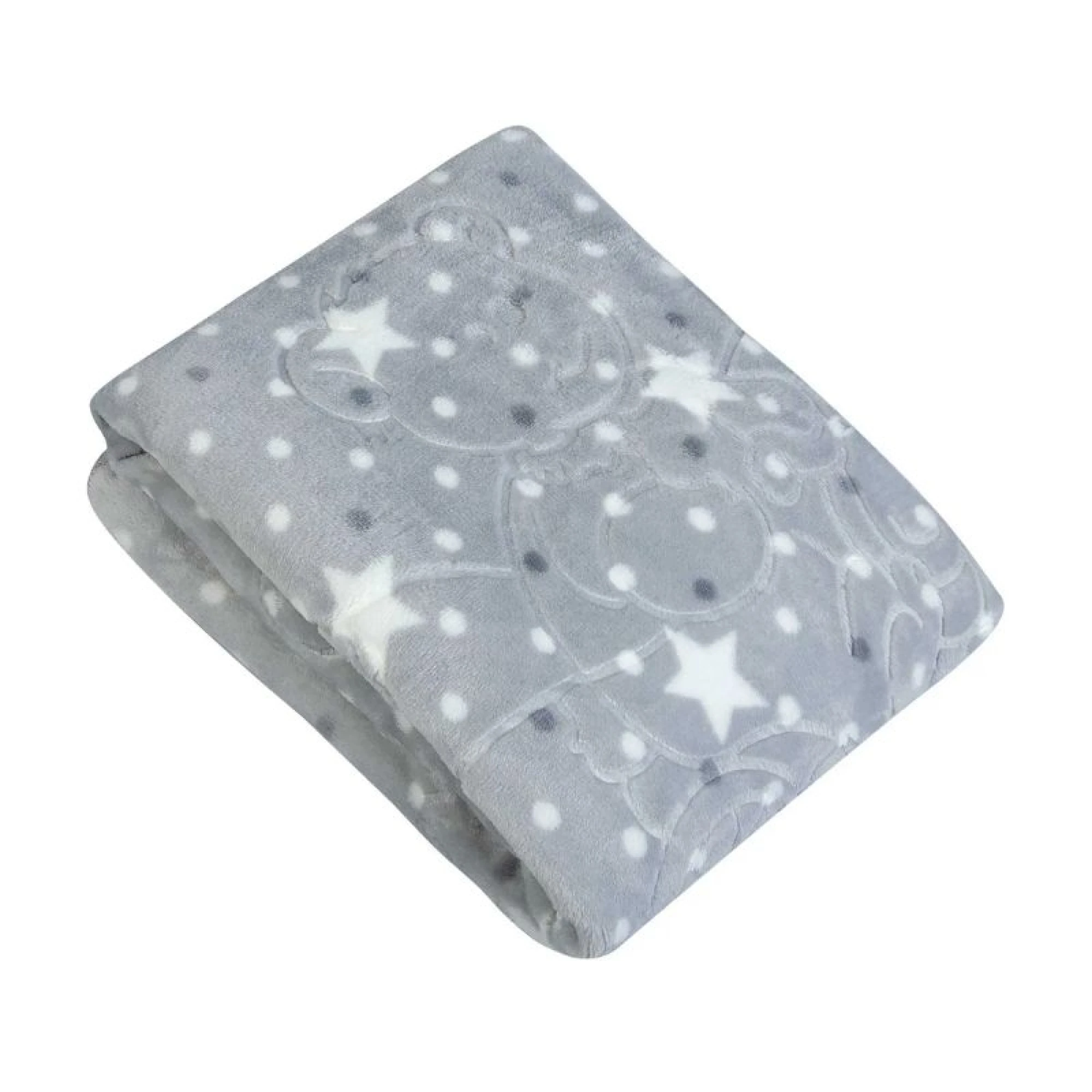 Greenwich Polo Club Velor Blanket 110x140 - Grey