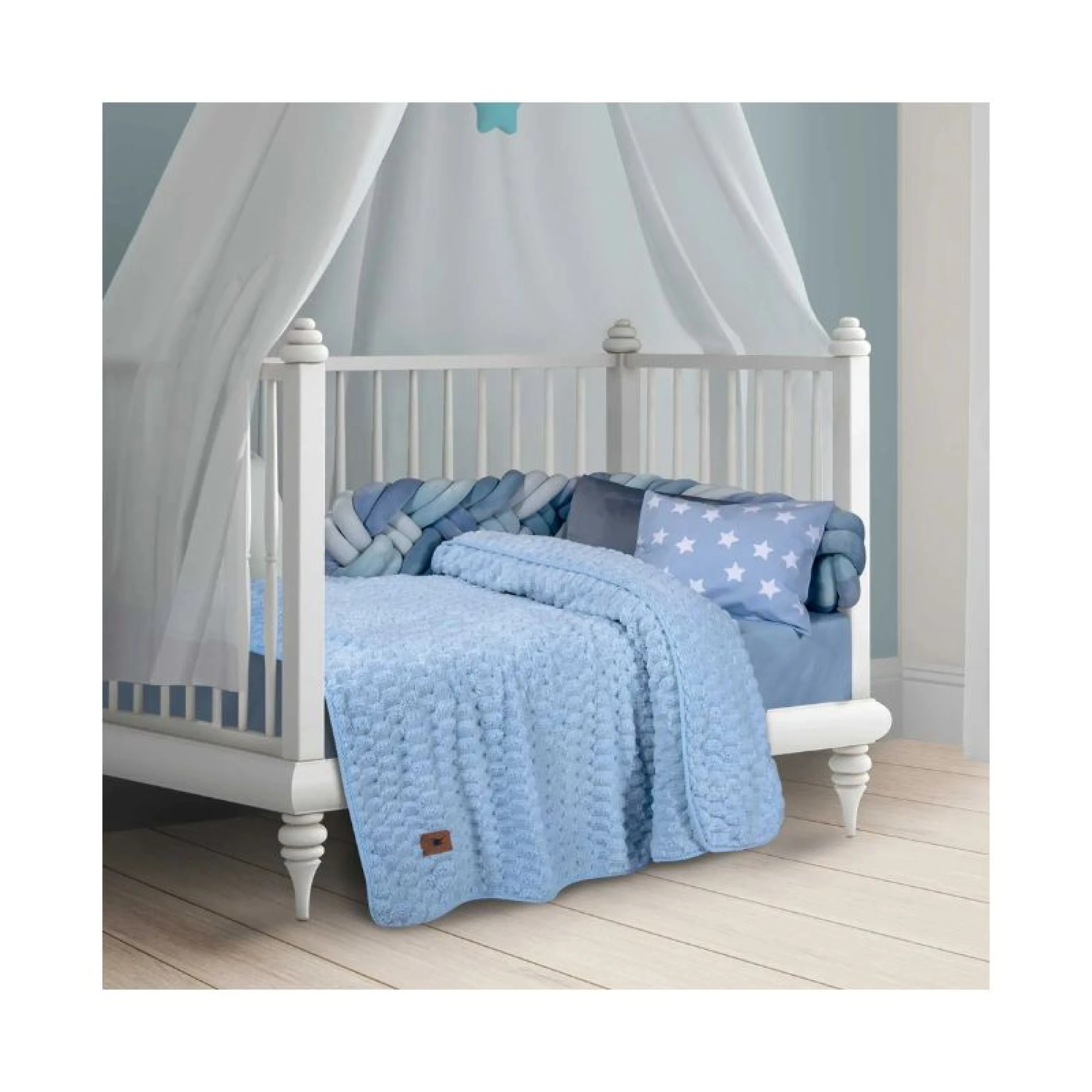 Greenwich Polo Club Fleece Blanket 110x150 - Blue