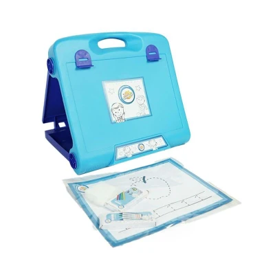 Educational travel easel blue 35.5 cm