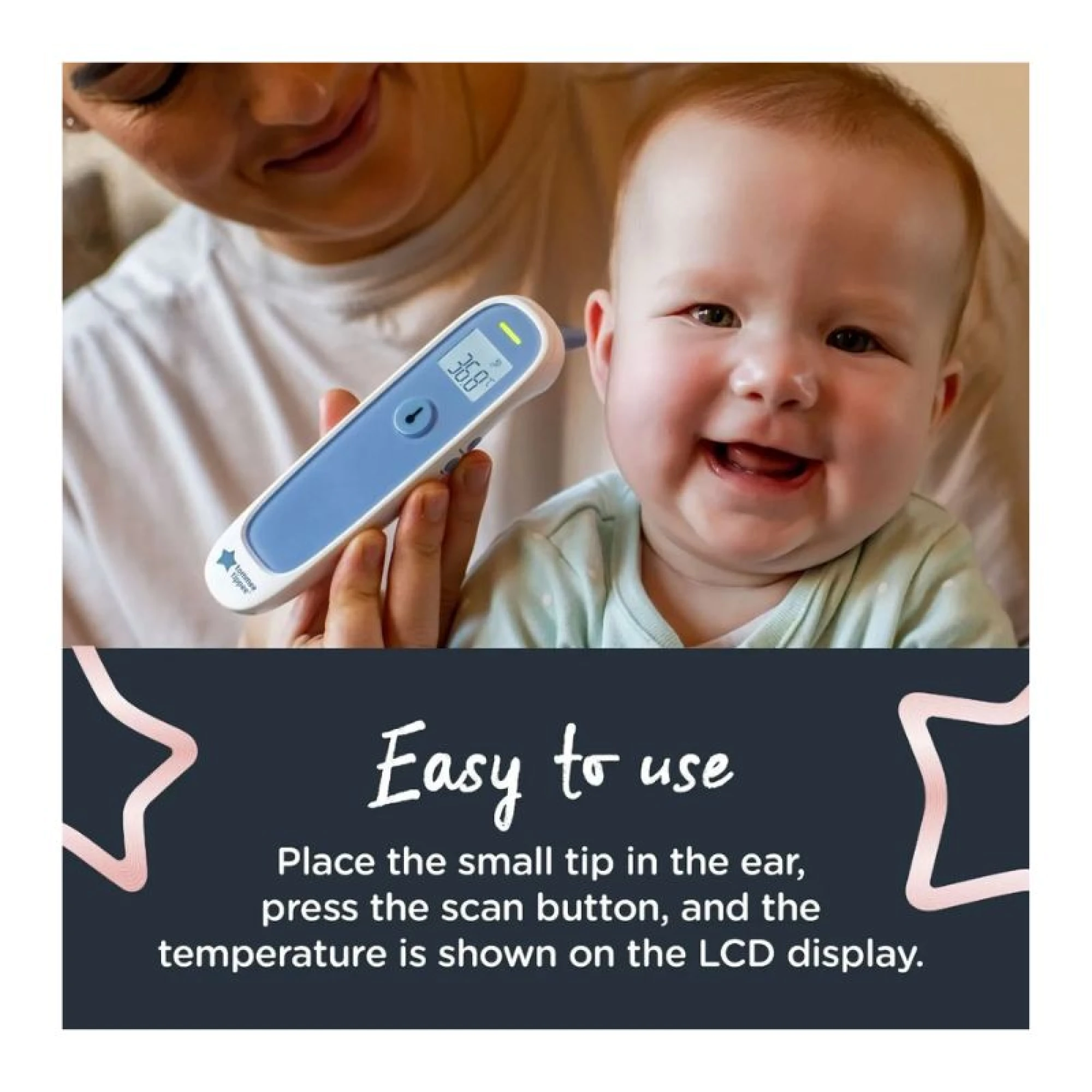 Tommee Tippee InEar Infrared Digital Thermometer
