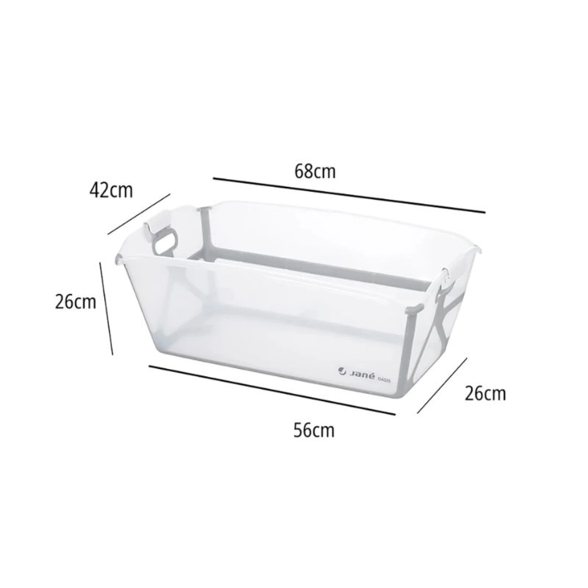 Jane Oasis folding bathtub - Blue