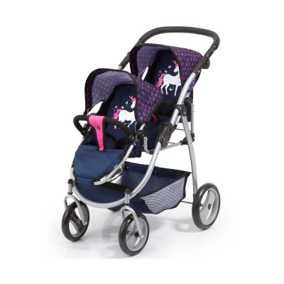 Bayer Design Dolls Twin Pram