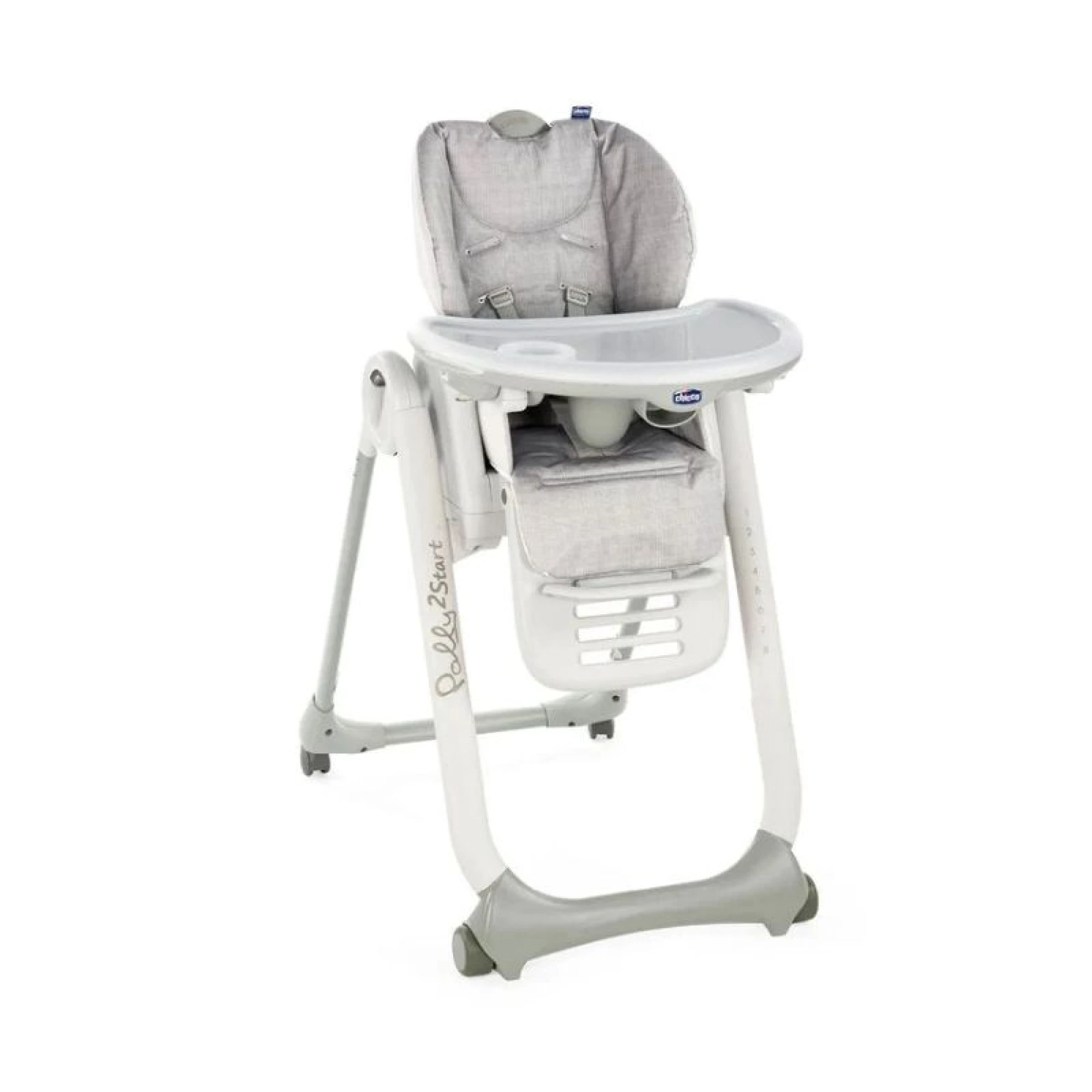 Chicco Highchair Polly 2 Start Happy Silver/34
