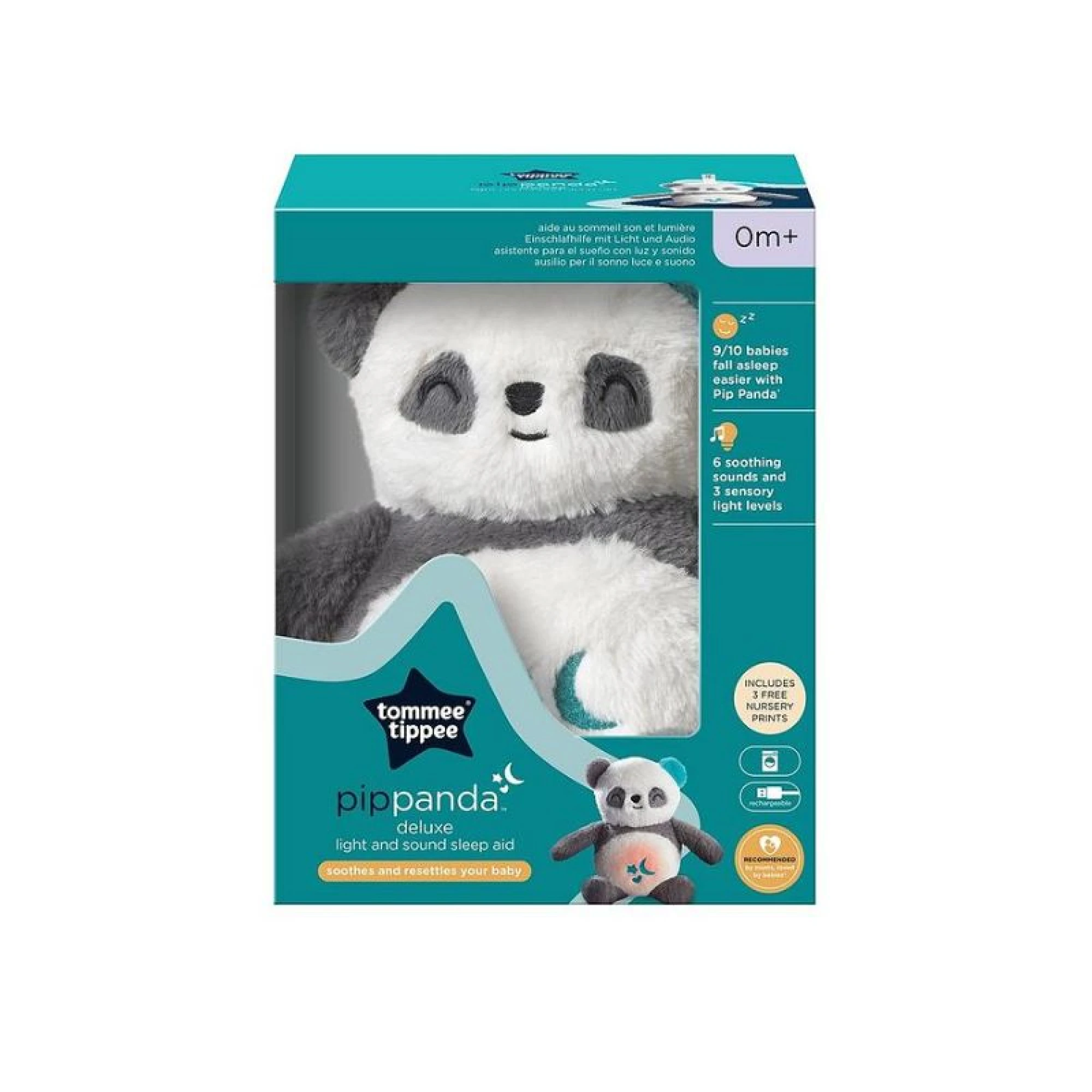 Tommee Tippee Deluxe Light and Sound Sleep Aid Pip Panda