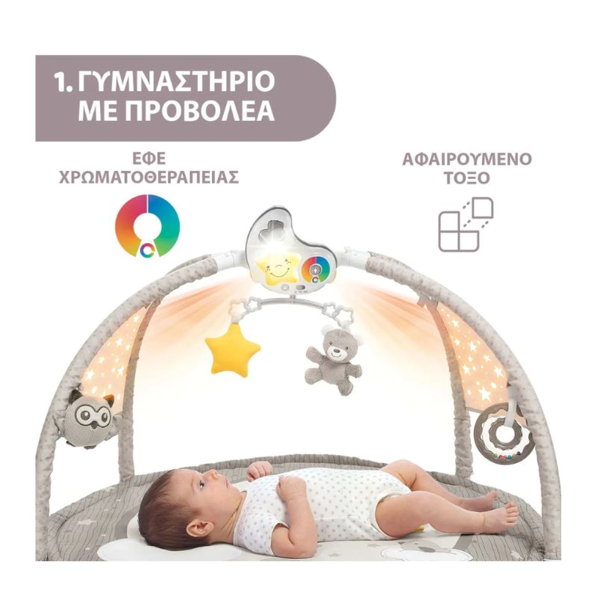 Chicco Gym Happy Colors - Neutral