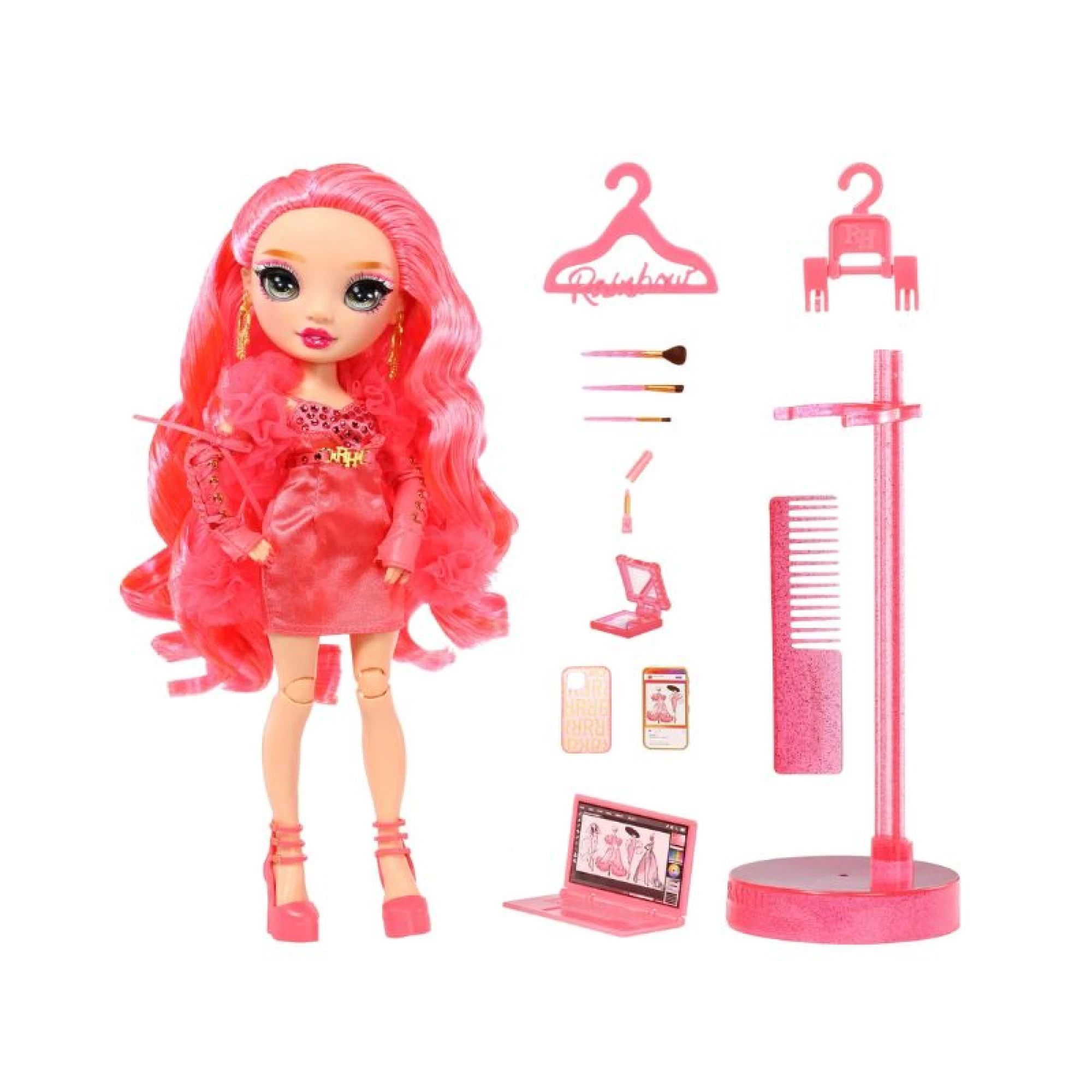 Rainbow High Pink Fashion Doll - Priscilla