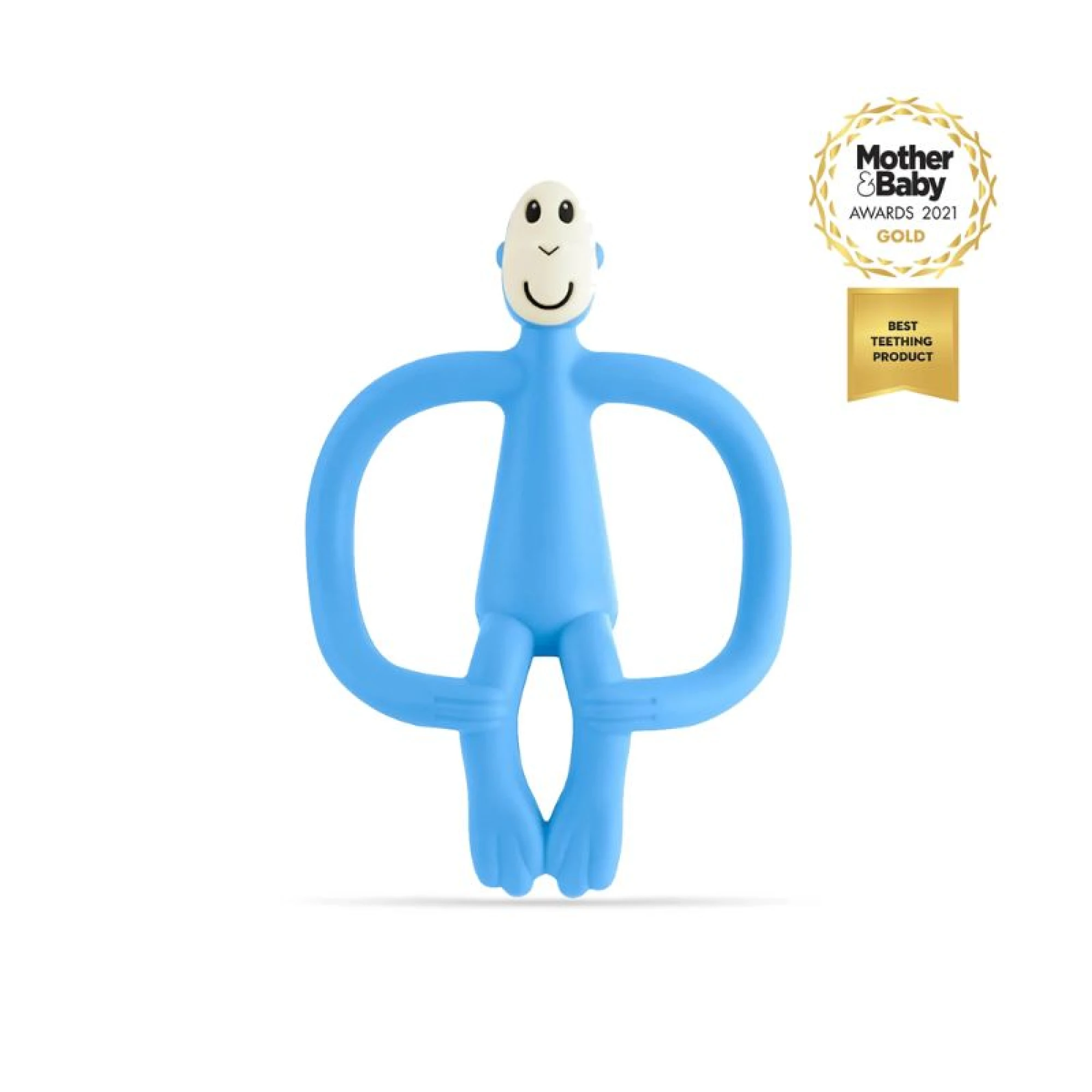 Matchstick Monkey Light Blue Teething toy