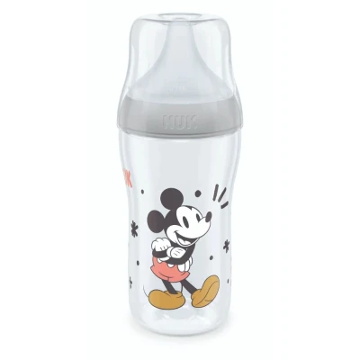 NUK Perfect Match Baby Bottle with soft silicone teat Mickey Mouse 260ml