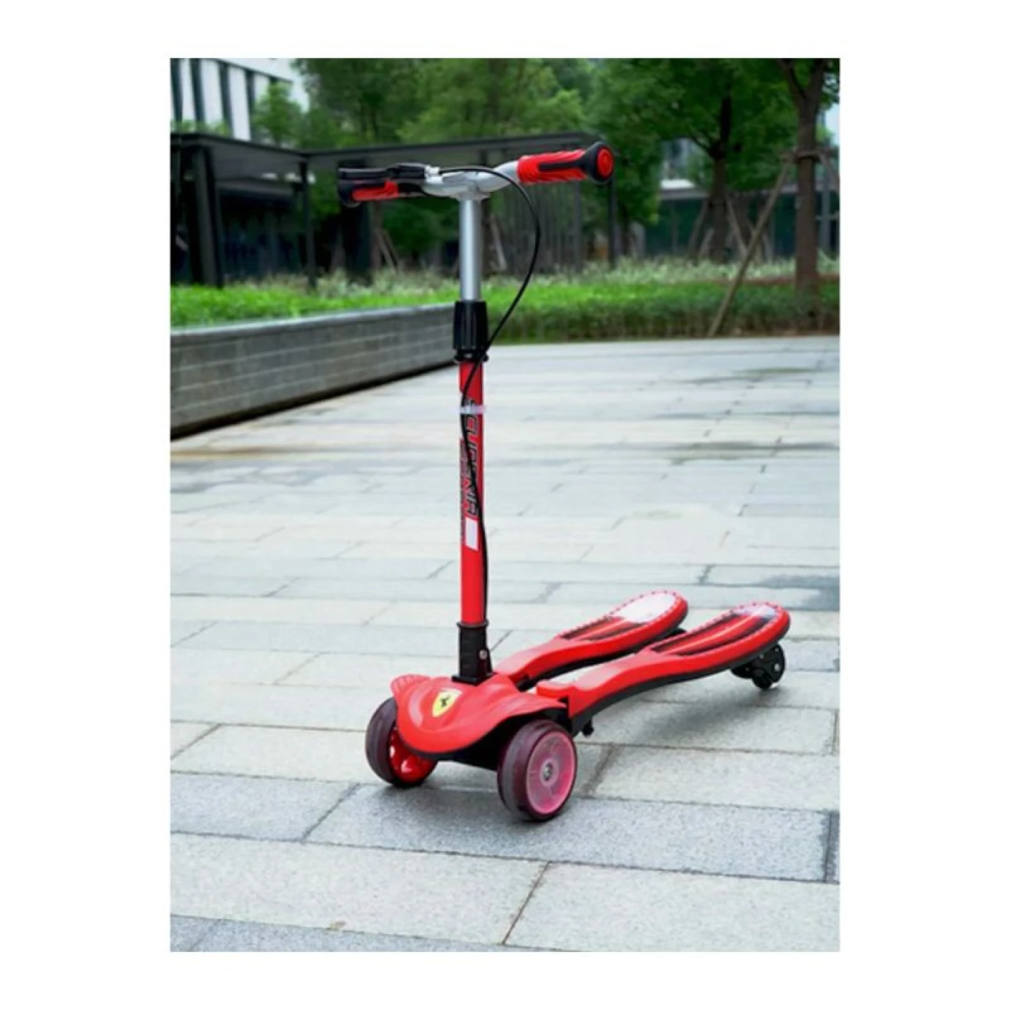 Ferrari Frog Scooter Red