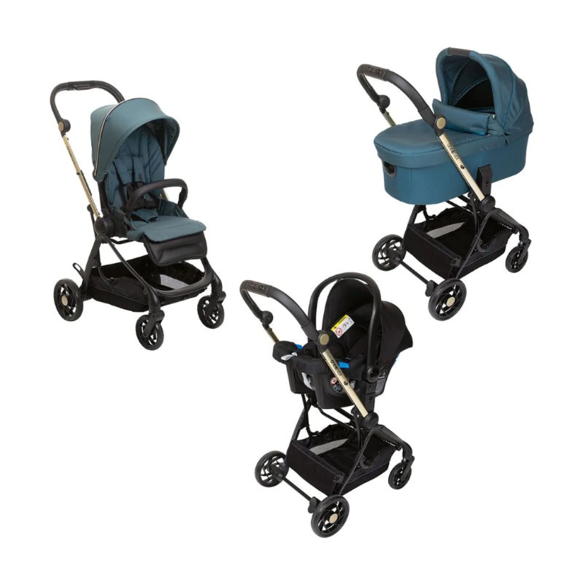 Chicco Stroller Trio ONE4EVER Light GREEN GEM