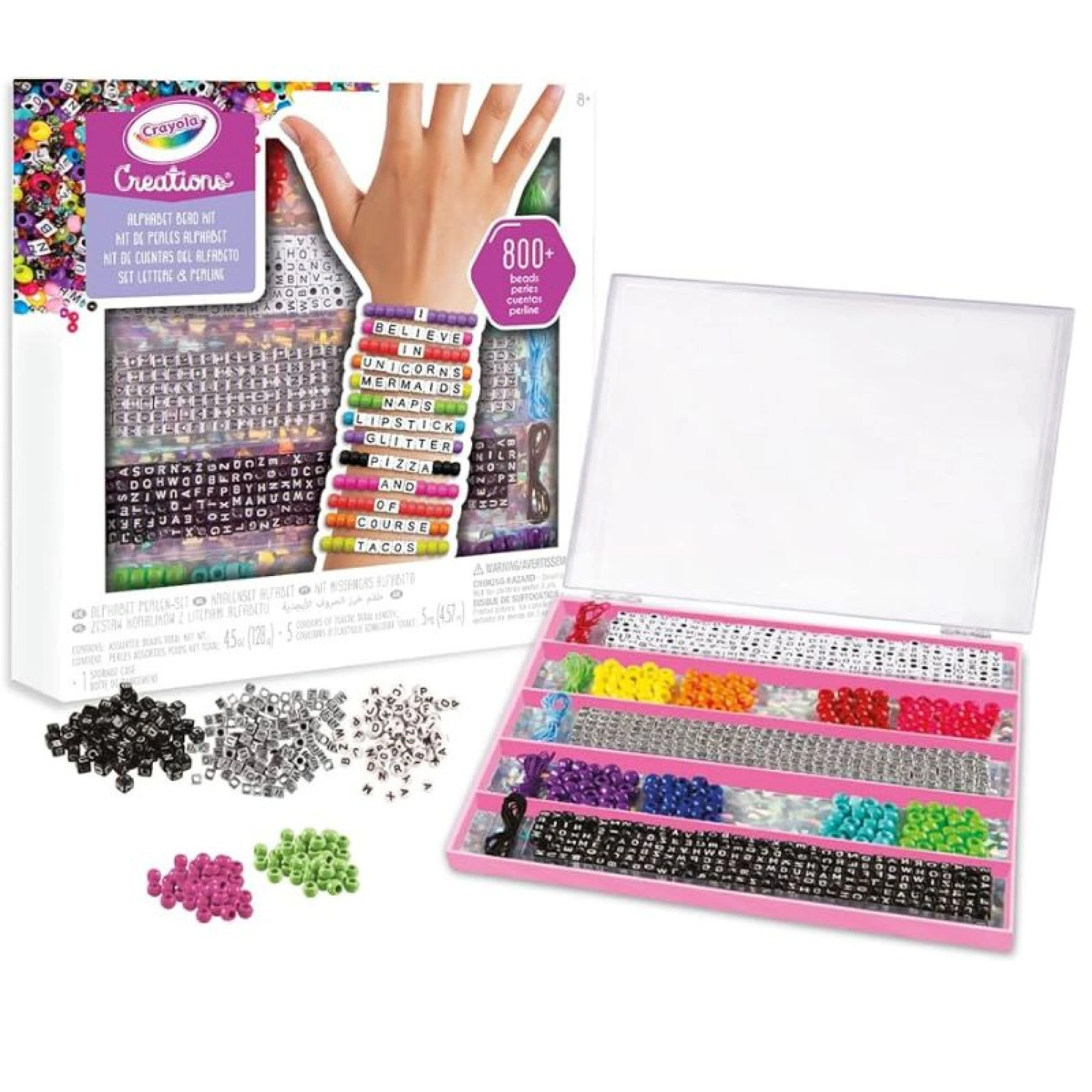 Crayola - Creations Letter and Bead Set