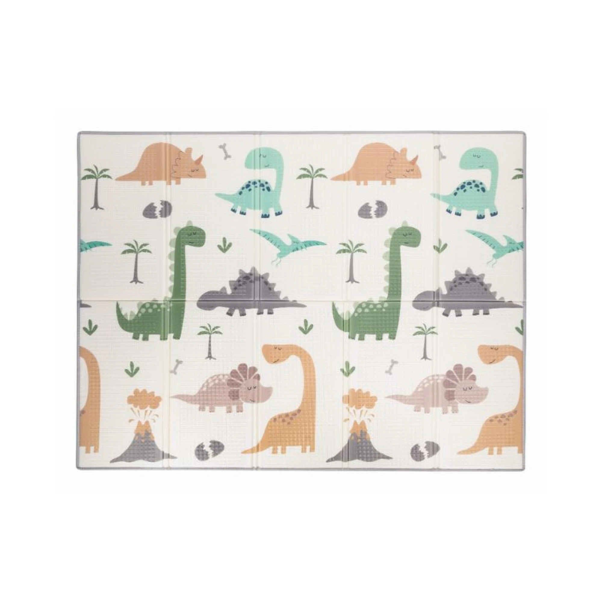 FreeOn folding play mat with edge Magic Dino