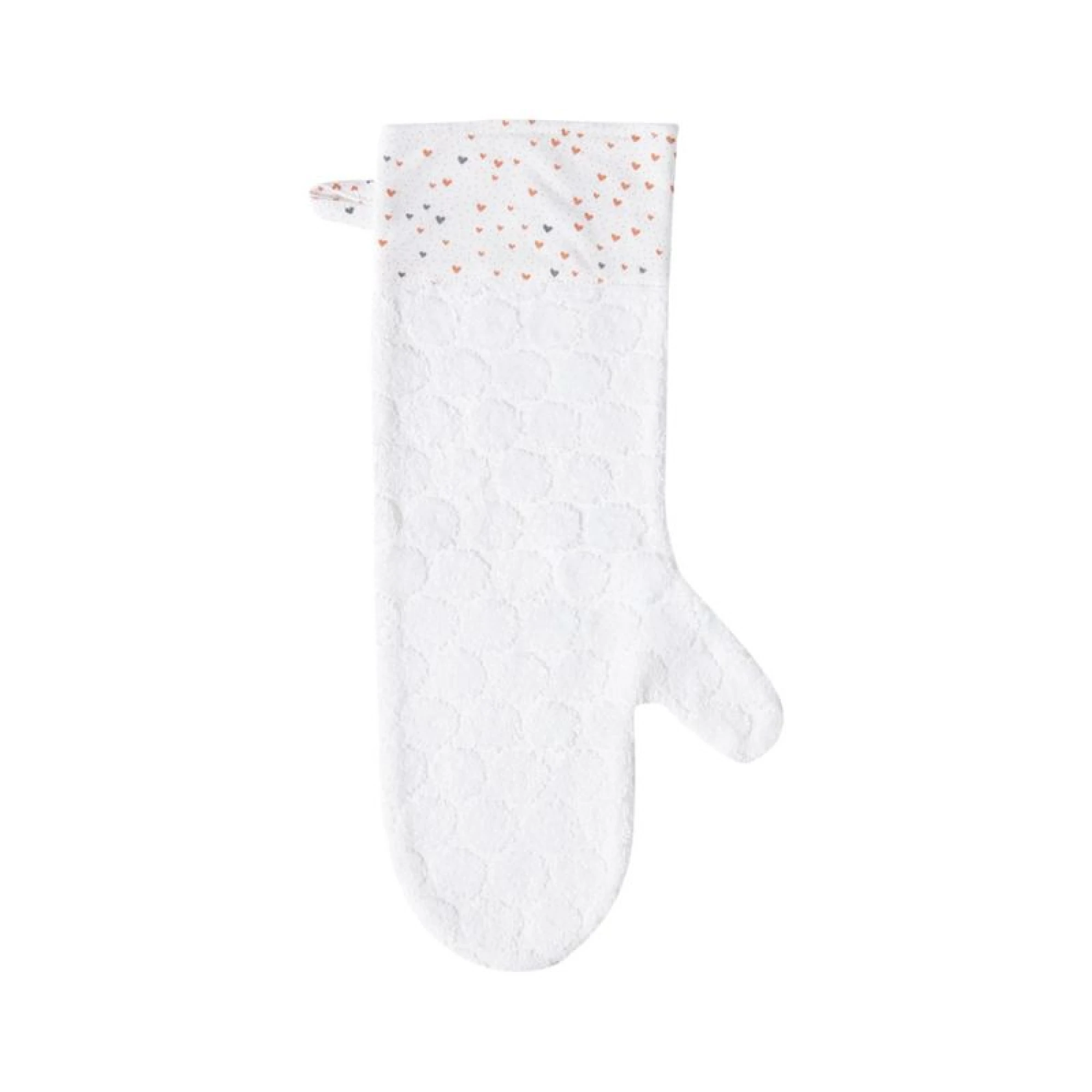 Bebe-jou Shower wash mitt XL Fabulous White