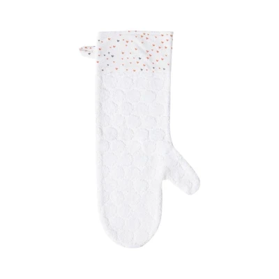 Bebe-jou Shower wash mitt XL Fabulous White