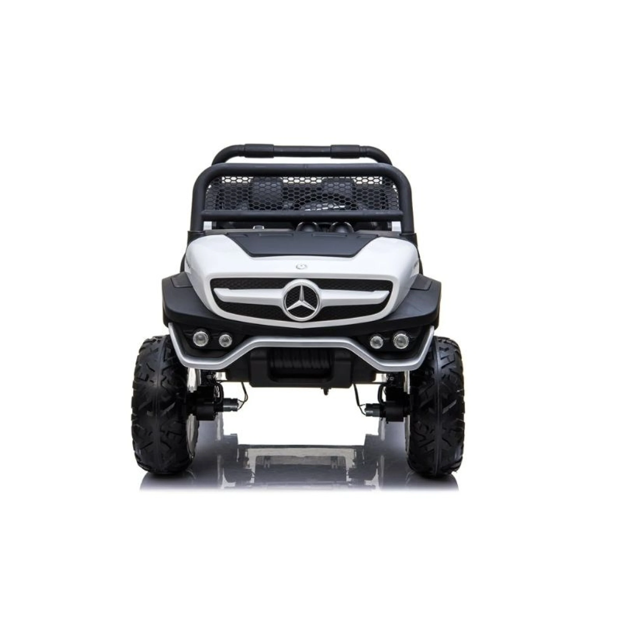 Mercedes Unimog Electric Ride On Car White