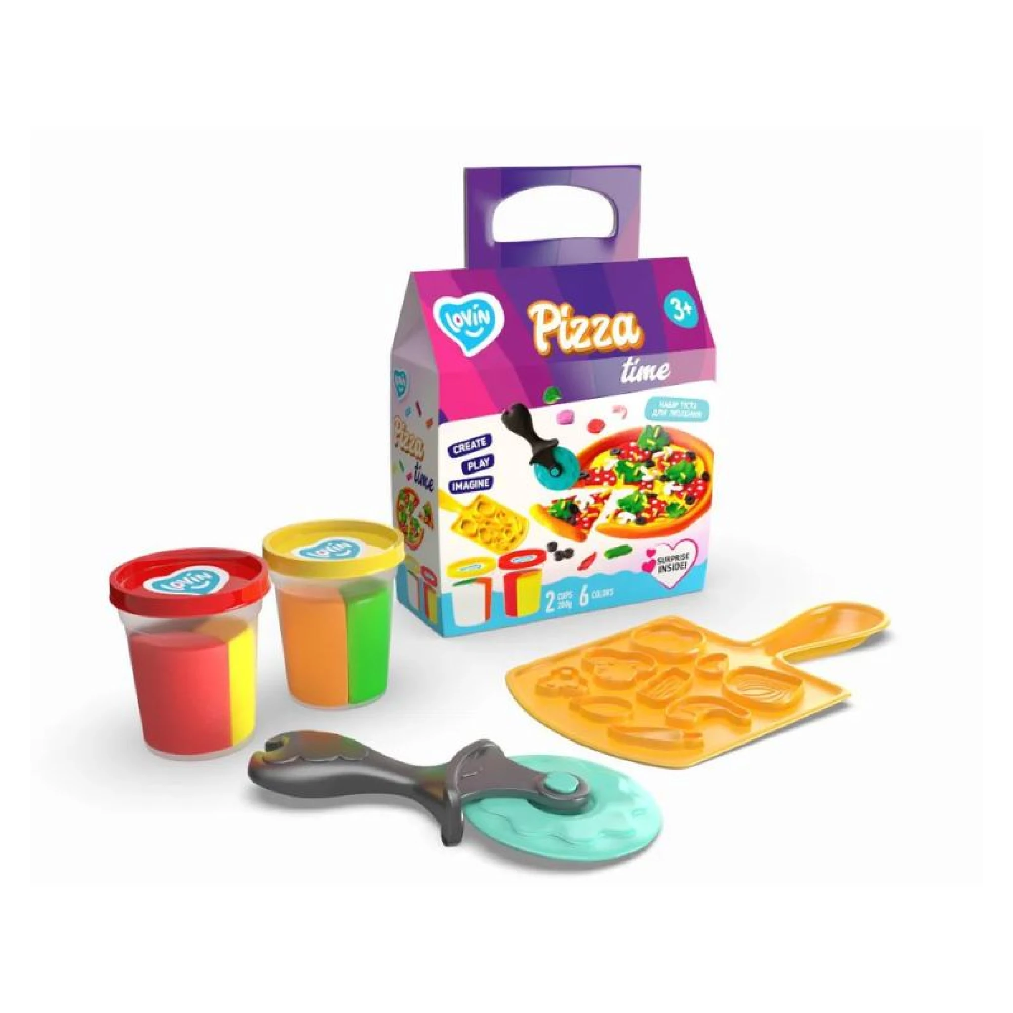 Modeling Set with Play Dough TM Lovin Pizza Time 41143