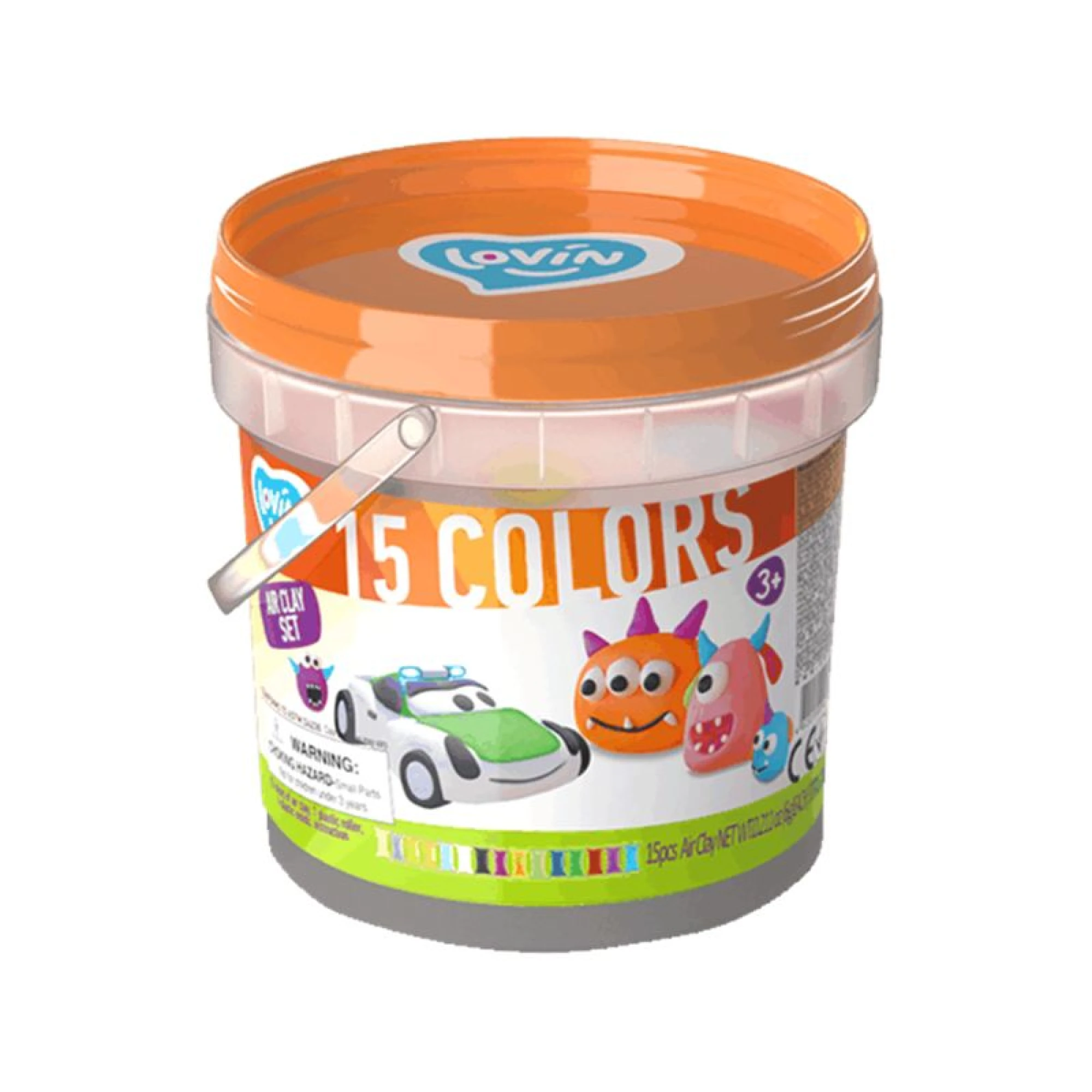 Monsters company ТМ Lovin Modeling Set with air light clay