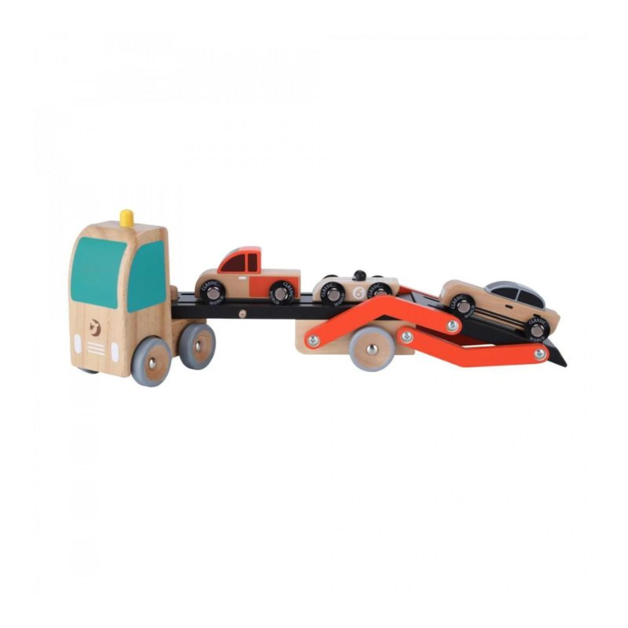Classic World Toys Car Transporter with Cars