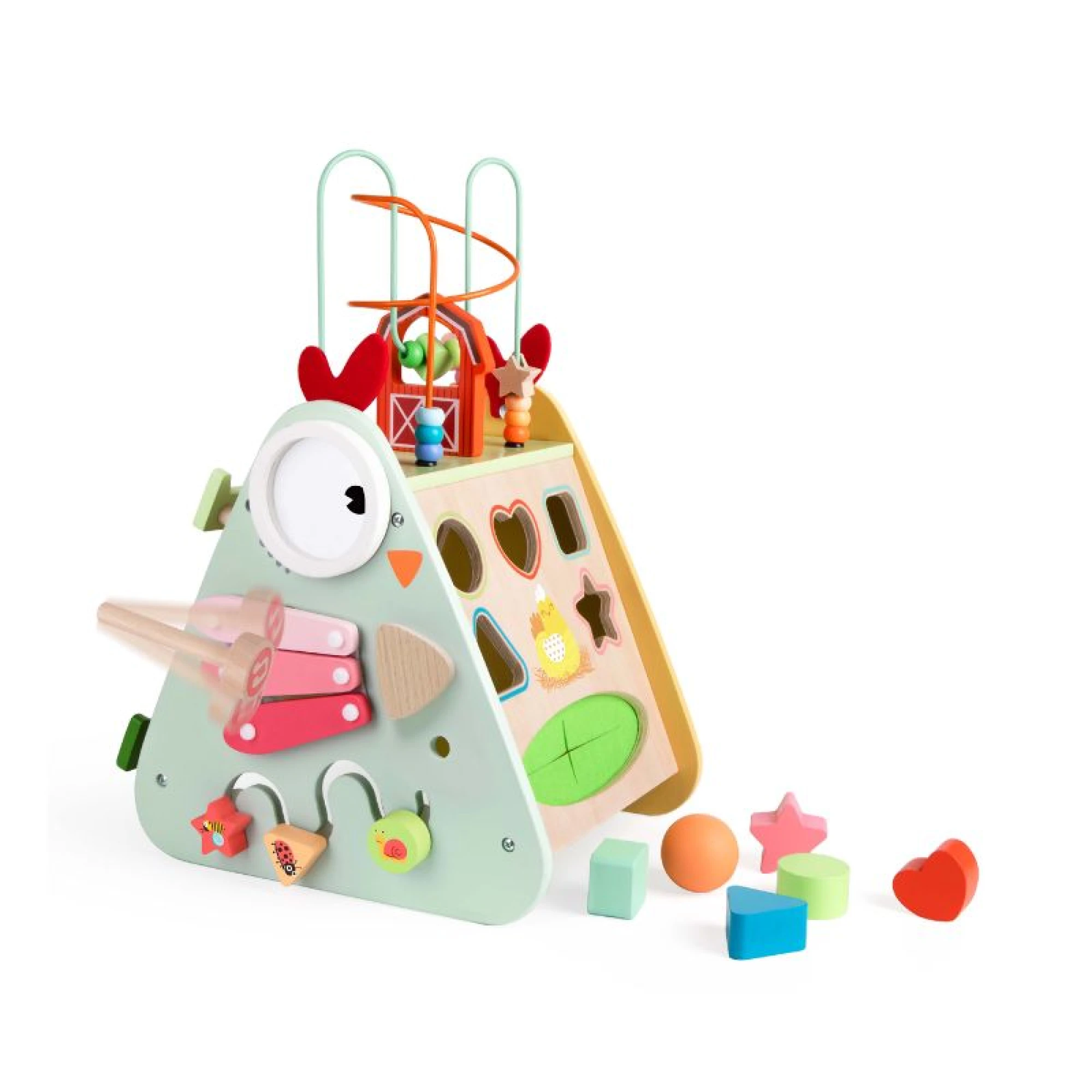 Classic World Toys Happy Hen Activity Box