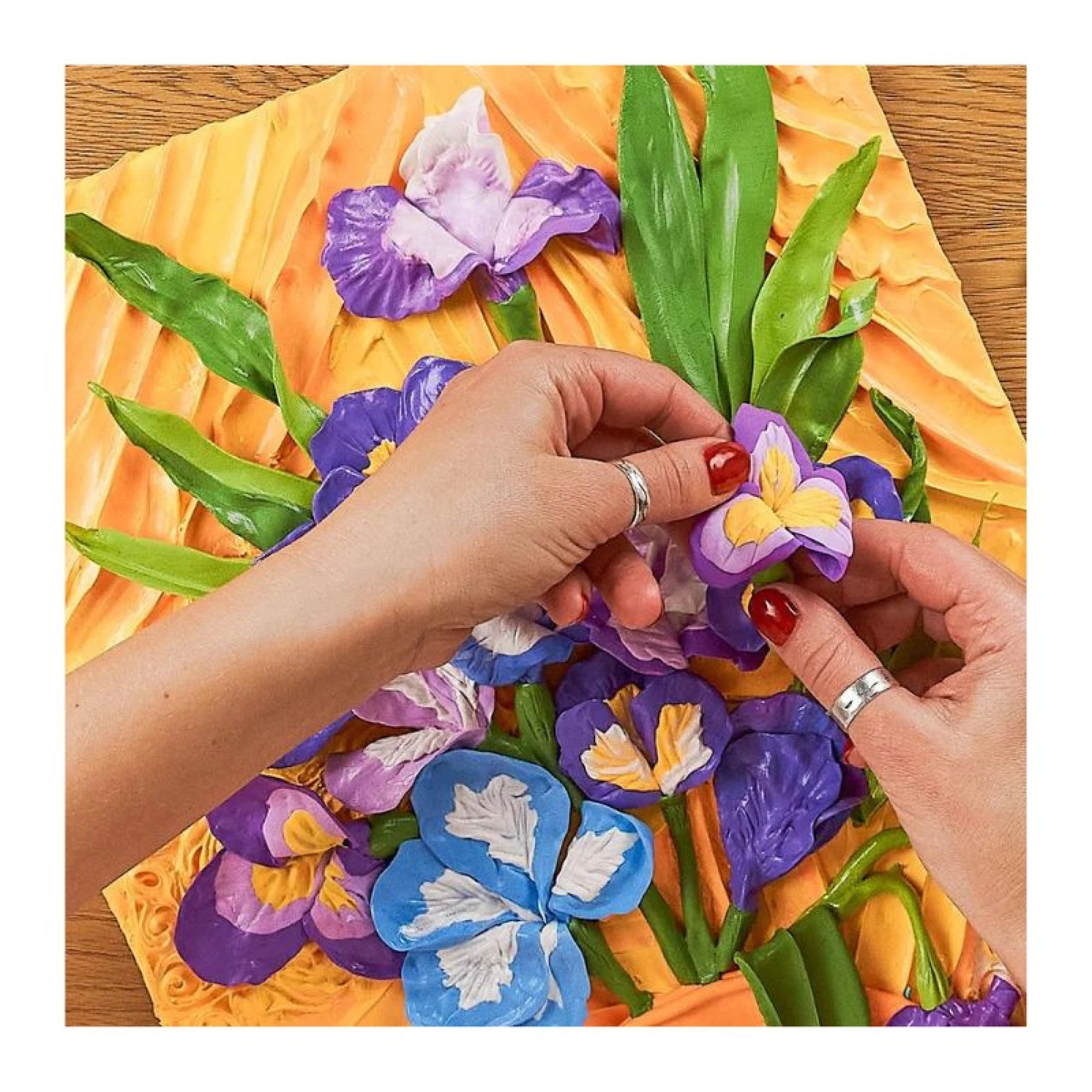 Creative SET " Irises " ТМ ОКТО 30*40 сm