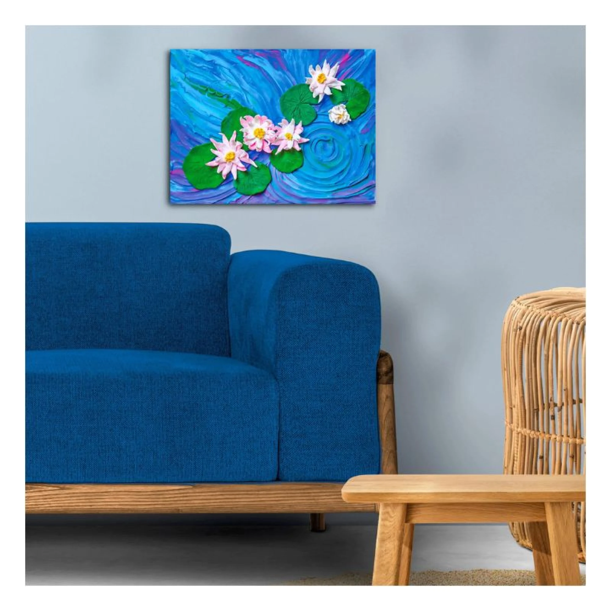 Creative SET " Water lilies " ТМ ОКТО 30*40 сm 10003