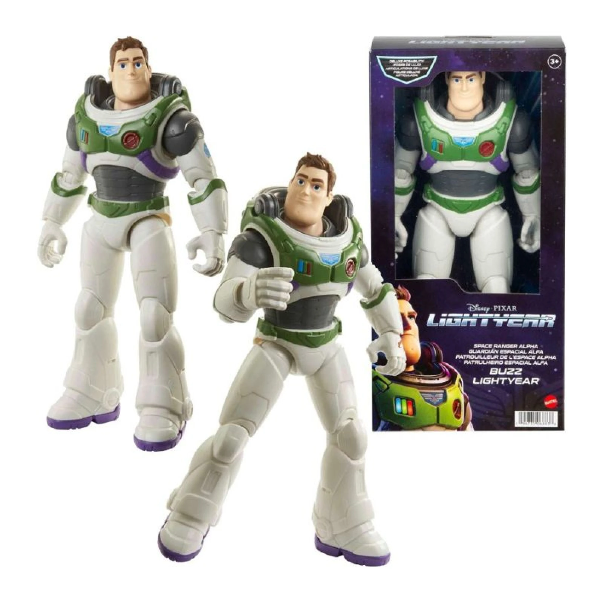 Disney Pixar: Ligthyear - Space Ranger Alpha Buzz Ligthyear Deluxe 12in-30cm