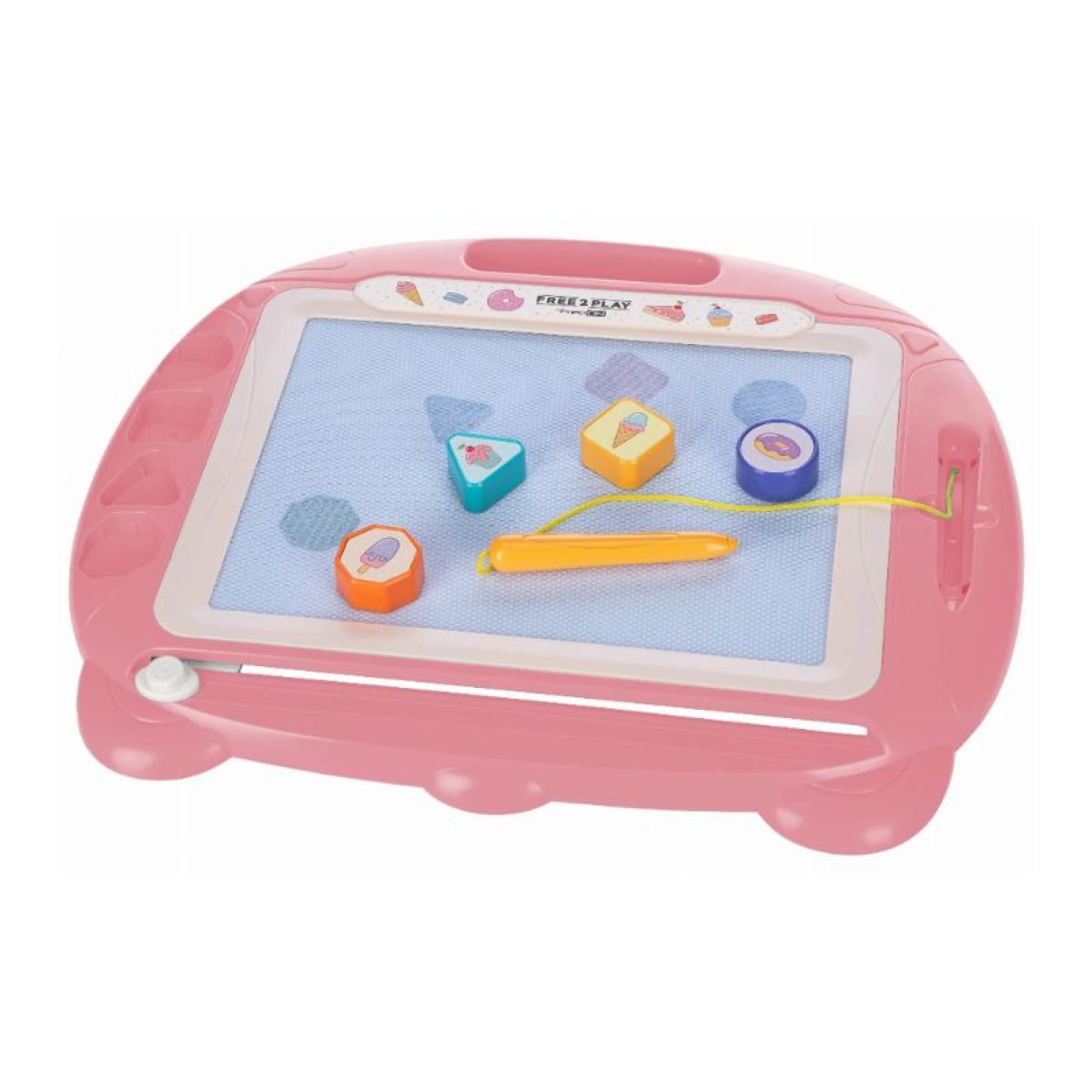 FreeOn Free2Play Color magnetic Drawing Board, orange