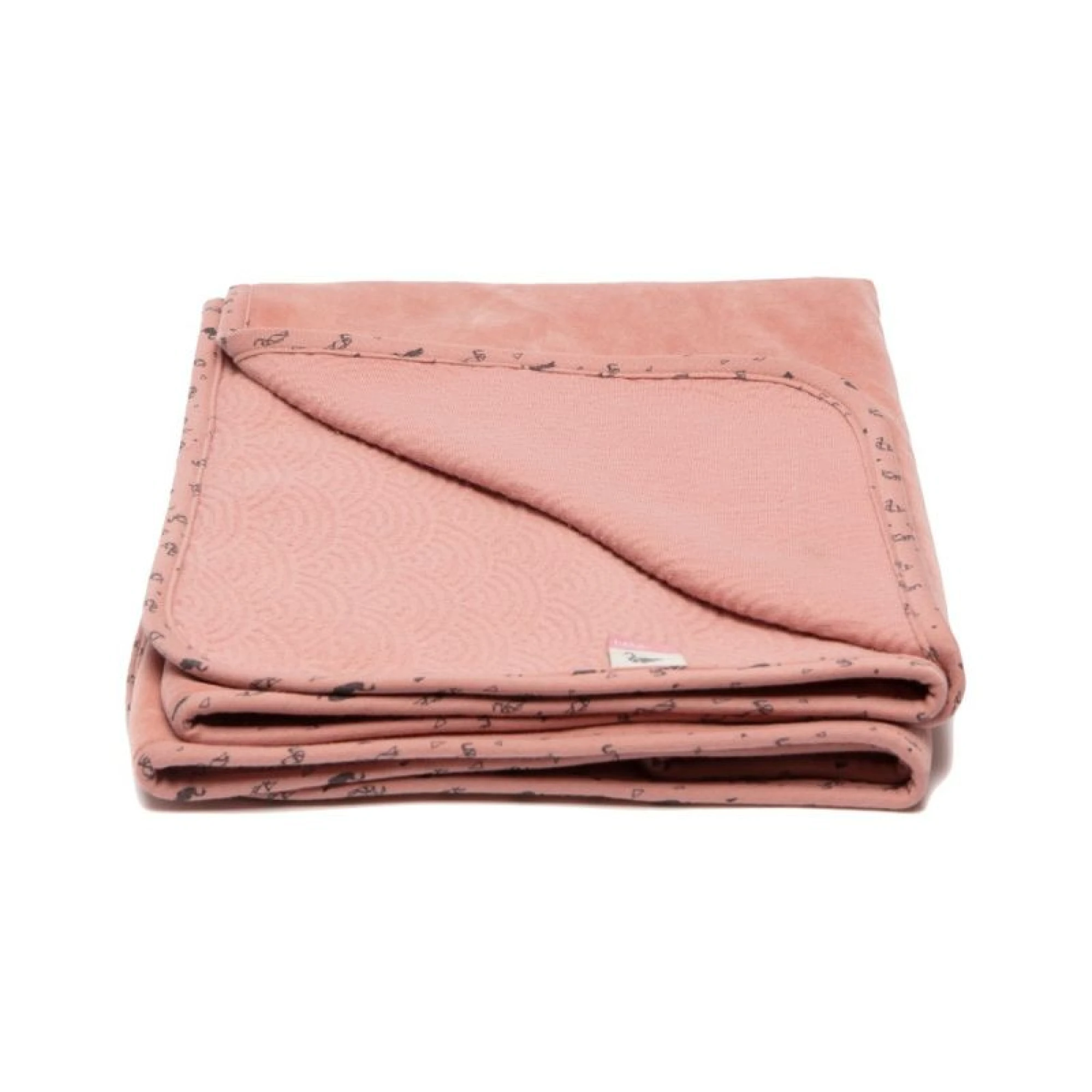 Bebe-jou Cot bed blanket 100x150 cm Swan