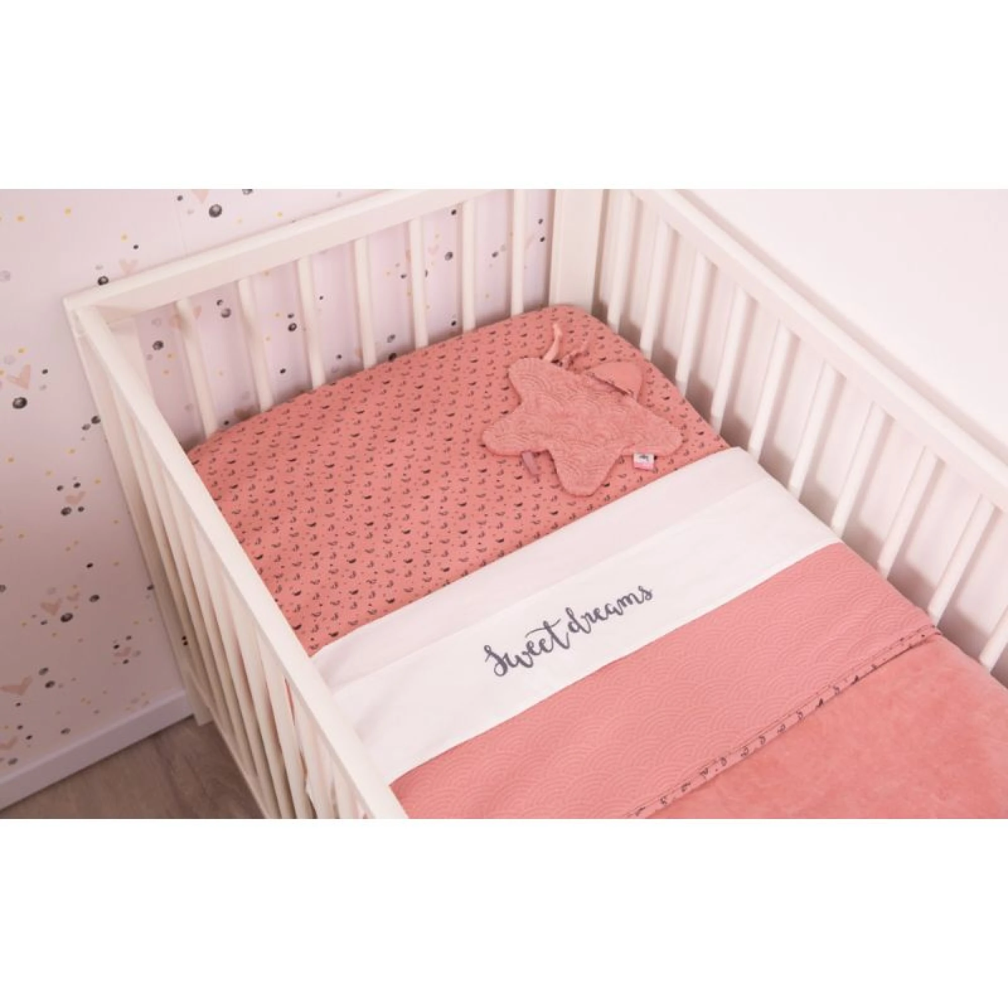 Bebe-jou Cot bed blanket 100x150 cm Swan