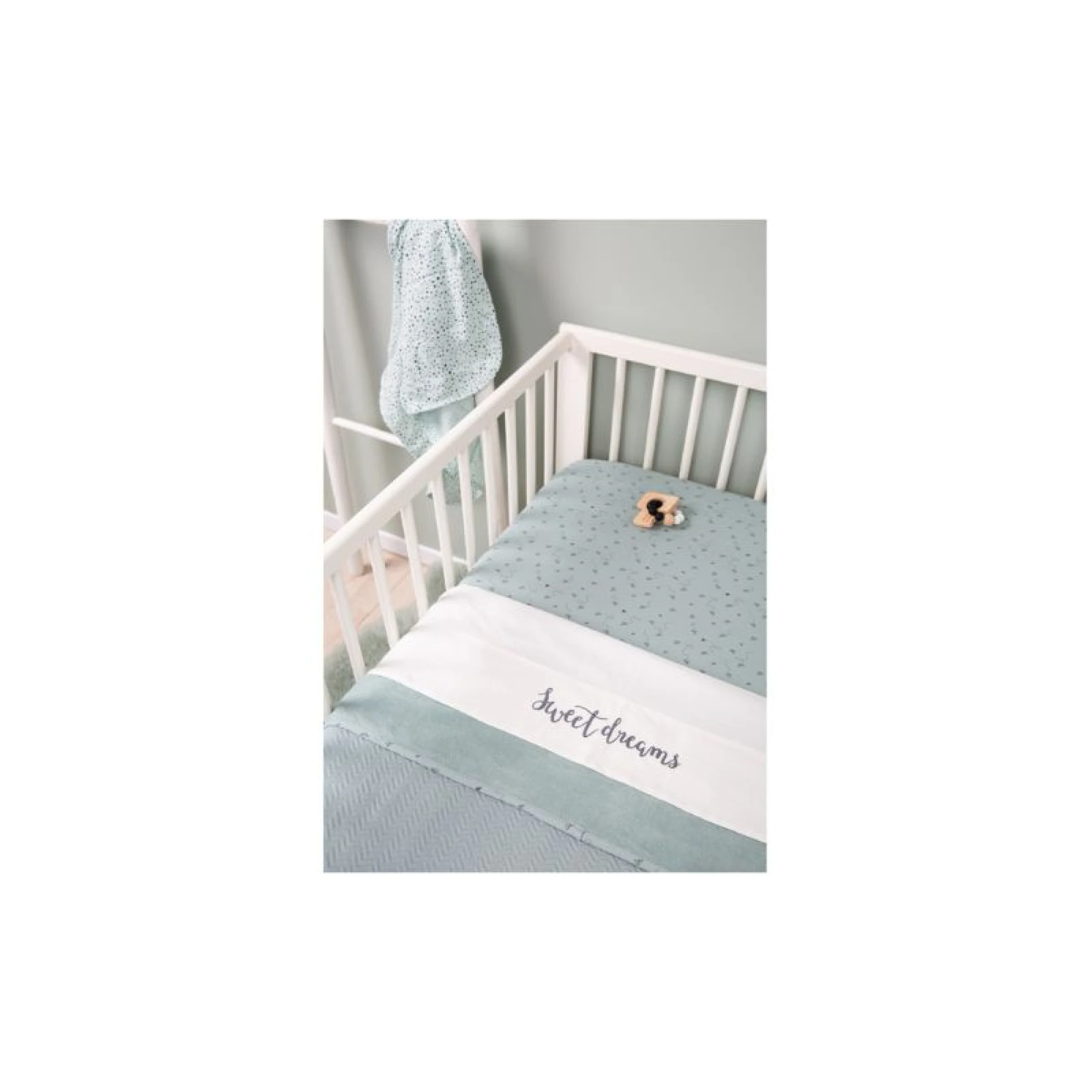 Bebe-jou Cot bed blanket 100x150 cm Paper Planes