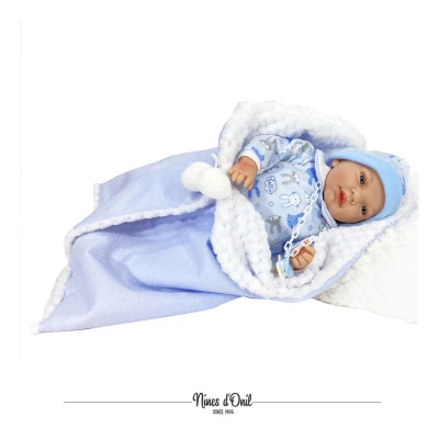 Nines D'Onil Mi Bebito Nana Doll Eyes Case - Blue